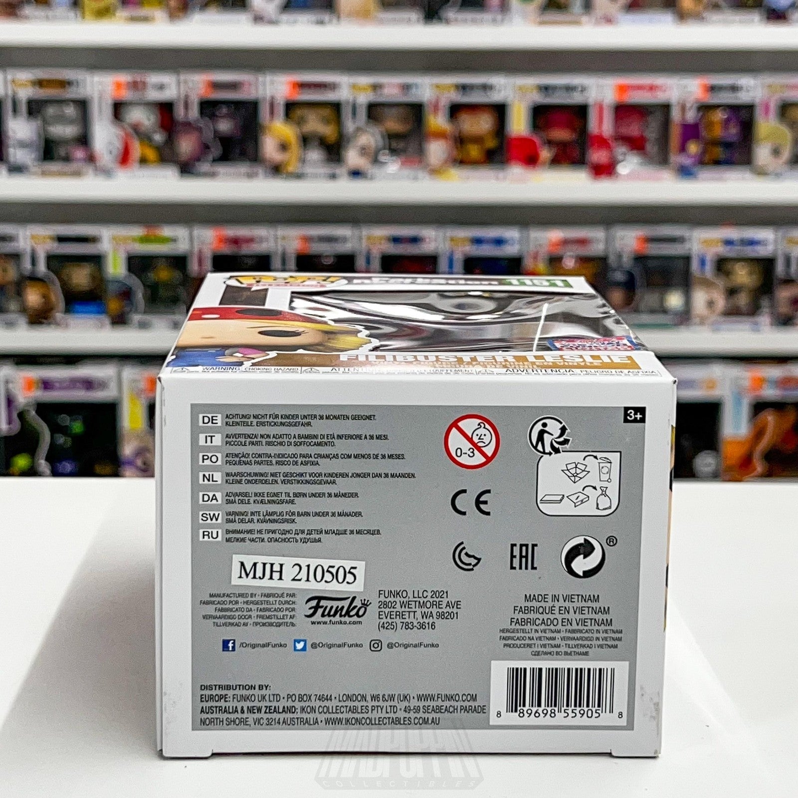 Funko Pop Television Parks and Recreation Filibuster Leslie 1151 Vinyl Figure7