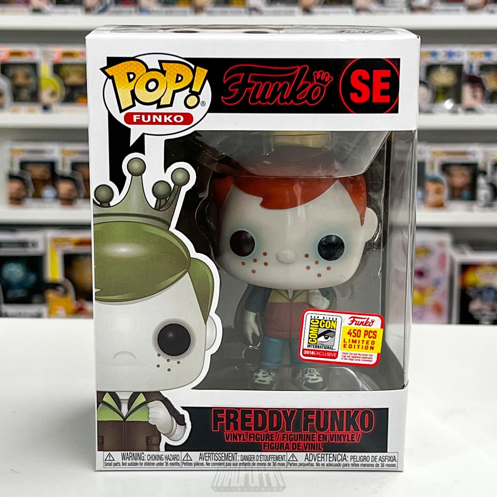 Freddy Funko Pop SE Stranger Things Fundays 2018 SDCC 450 PCS Limited Edition