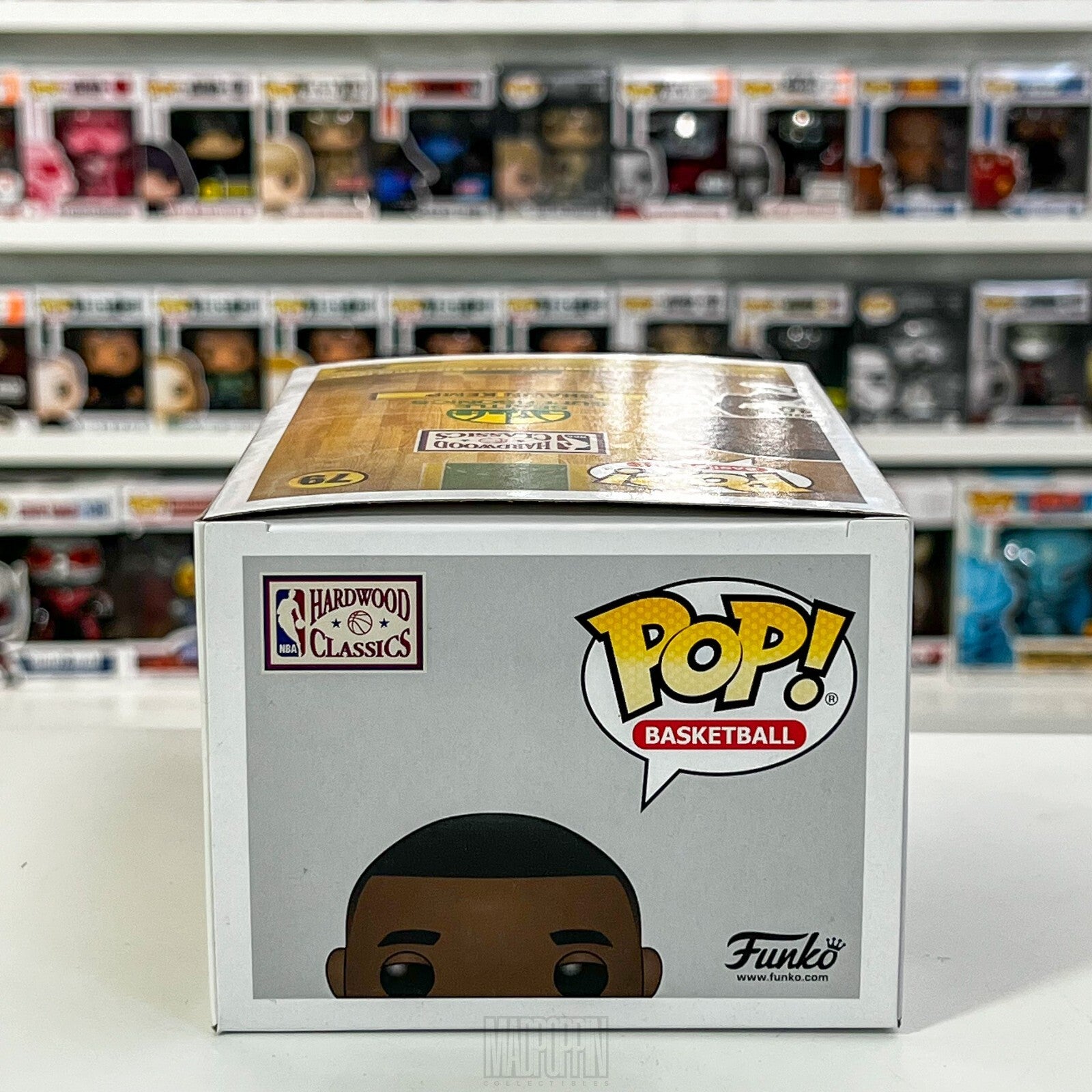 Funko Pop NBA Basketball Seattle Supersonics Shawn Kemp Home Jersey Vaulted 79
