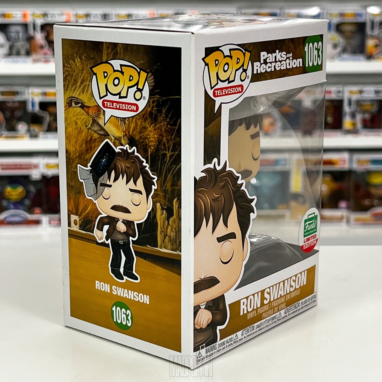 Funko Pop TV Parks and Recreation Ron Swanson Dancing Funko-Shop.com 1063