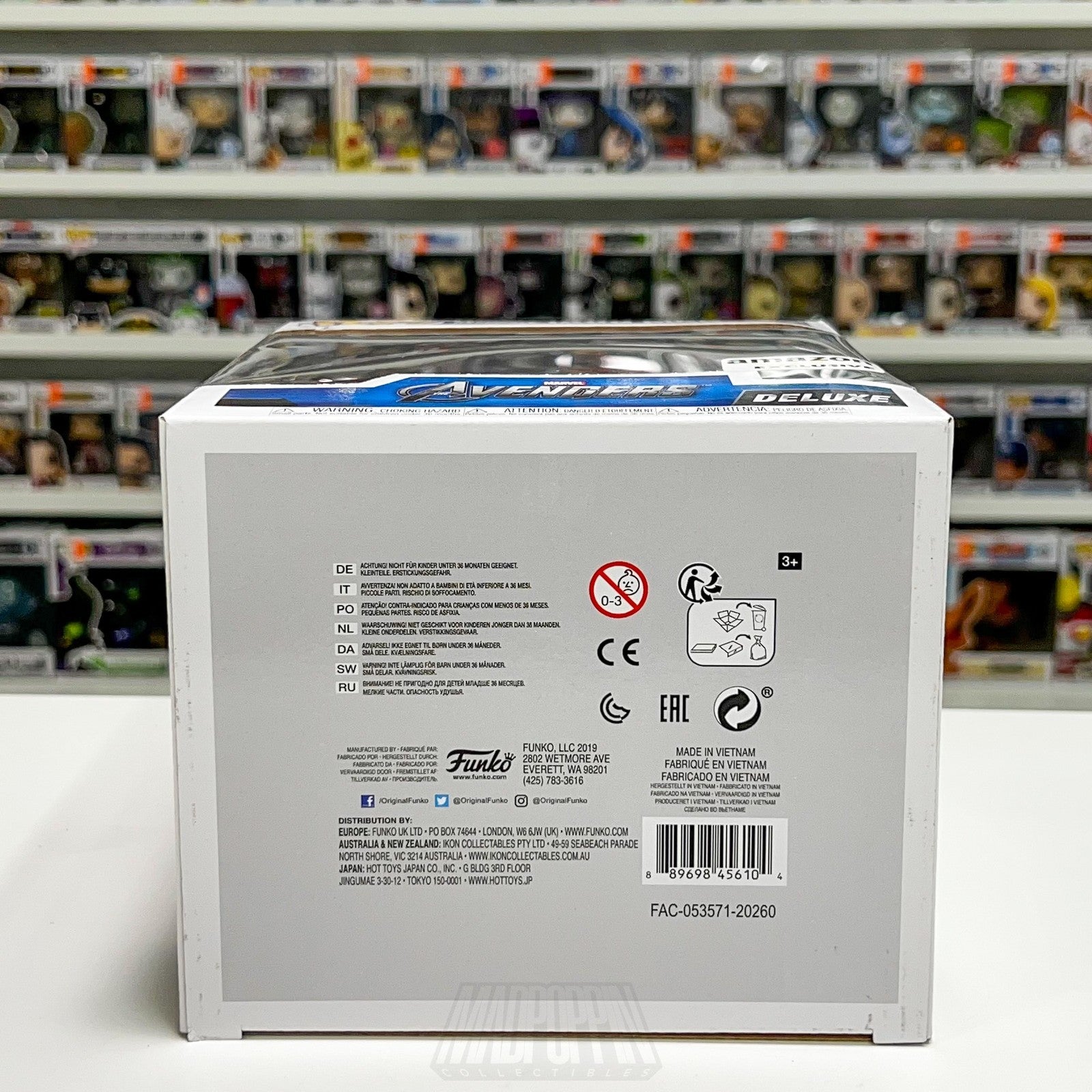 Funko Pop Marvel Avengers Assemble Iron Man 584 Amazon Exclusive Deluxe Figure