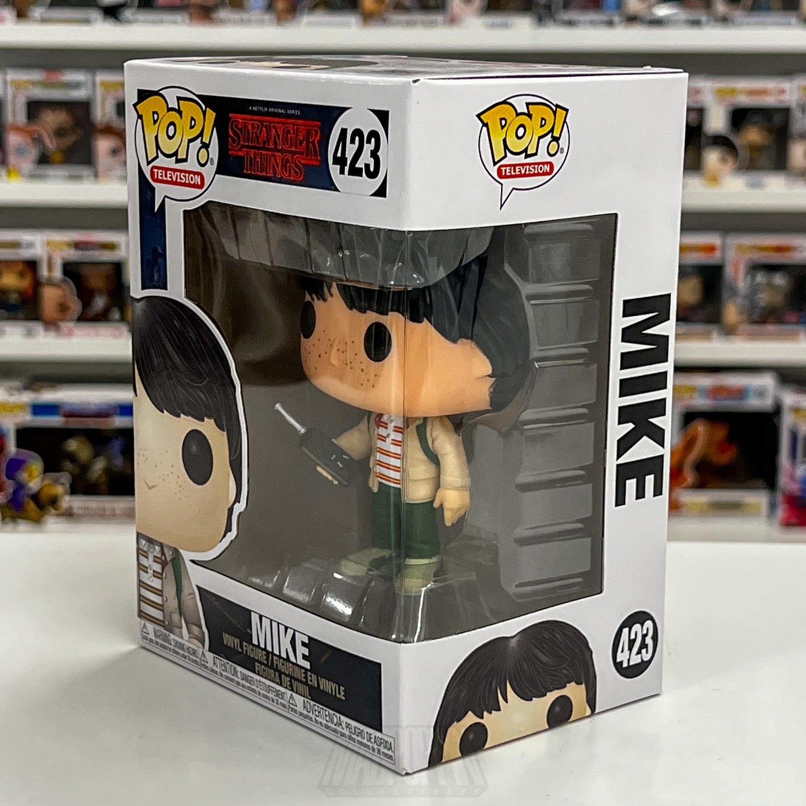 Funko Pop Television Stranger Things Mike Wheeler 423 Netflix Toy Vinyl Figure1