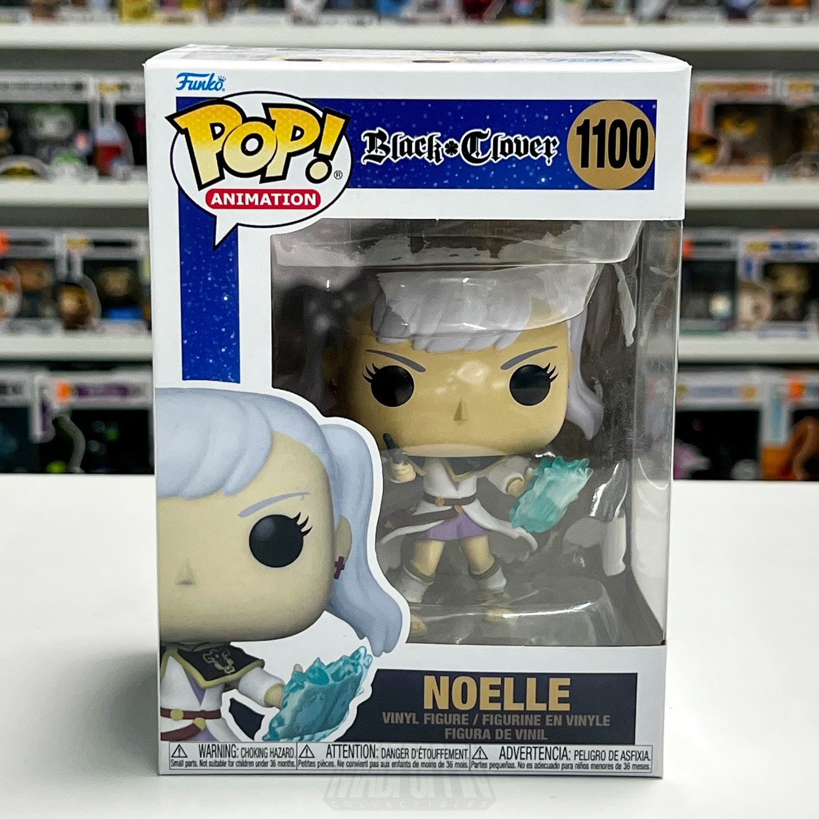 Funko Pop Anime Black Clover Noelle Silva 1100 Japanese Manga Vinyl Figure NIB0