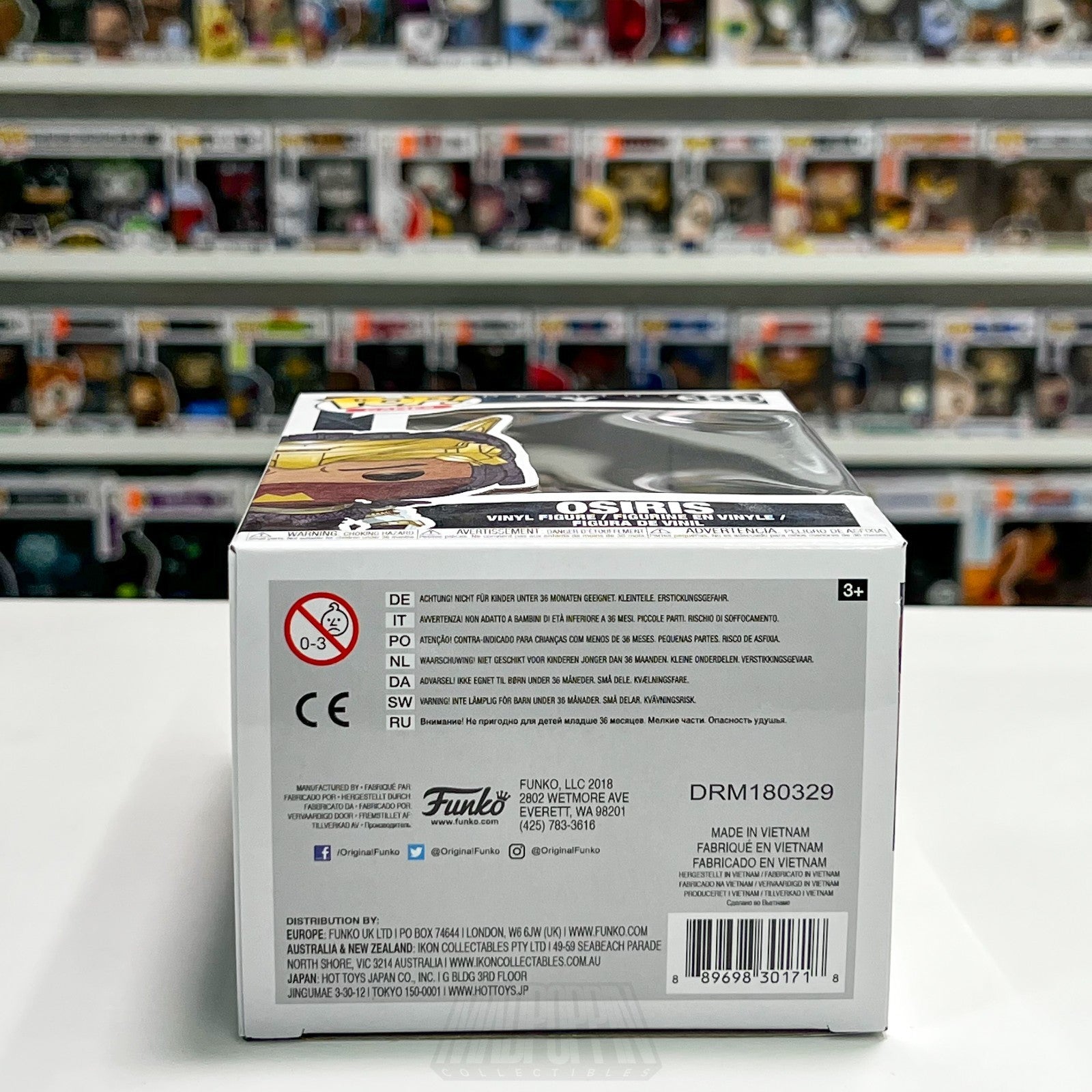 Funko Pop Games Destiny Osiris 339 BOX ONLY NO FIGURE NO INSERT Mint Playstation7