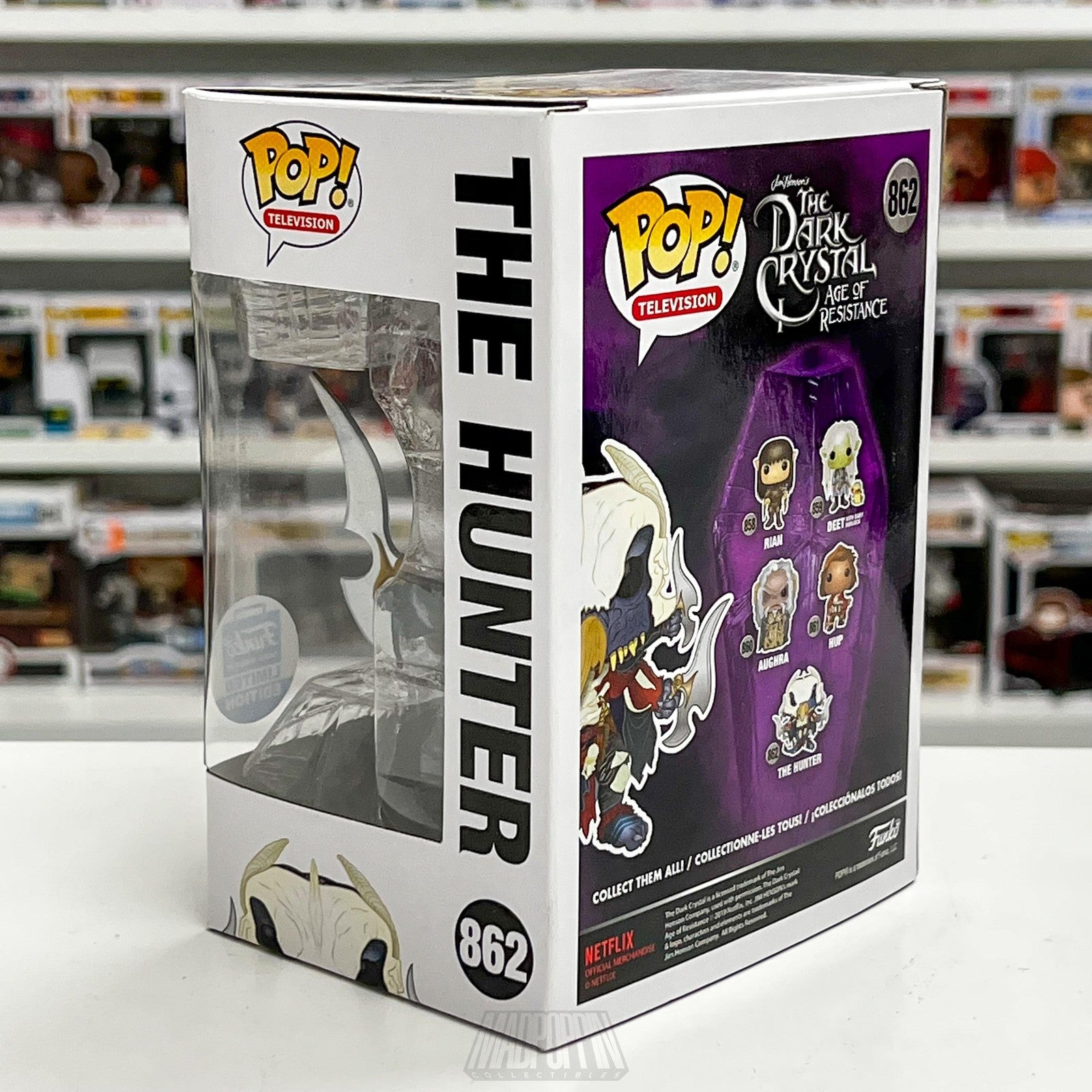 Funko Pop The Dark Crystal Age of Resistance Hunter 862 Limited Edition Figure