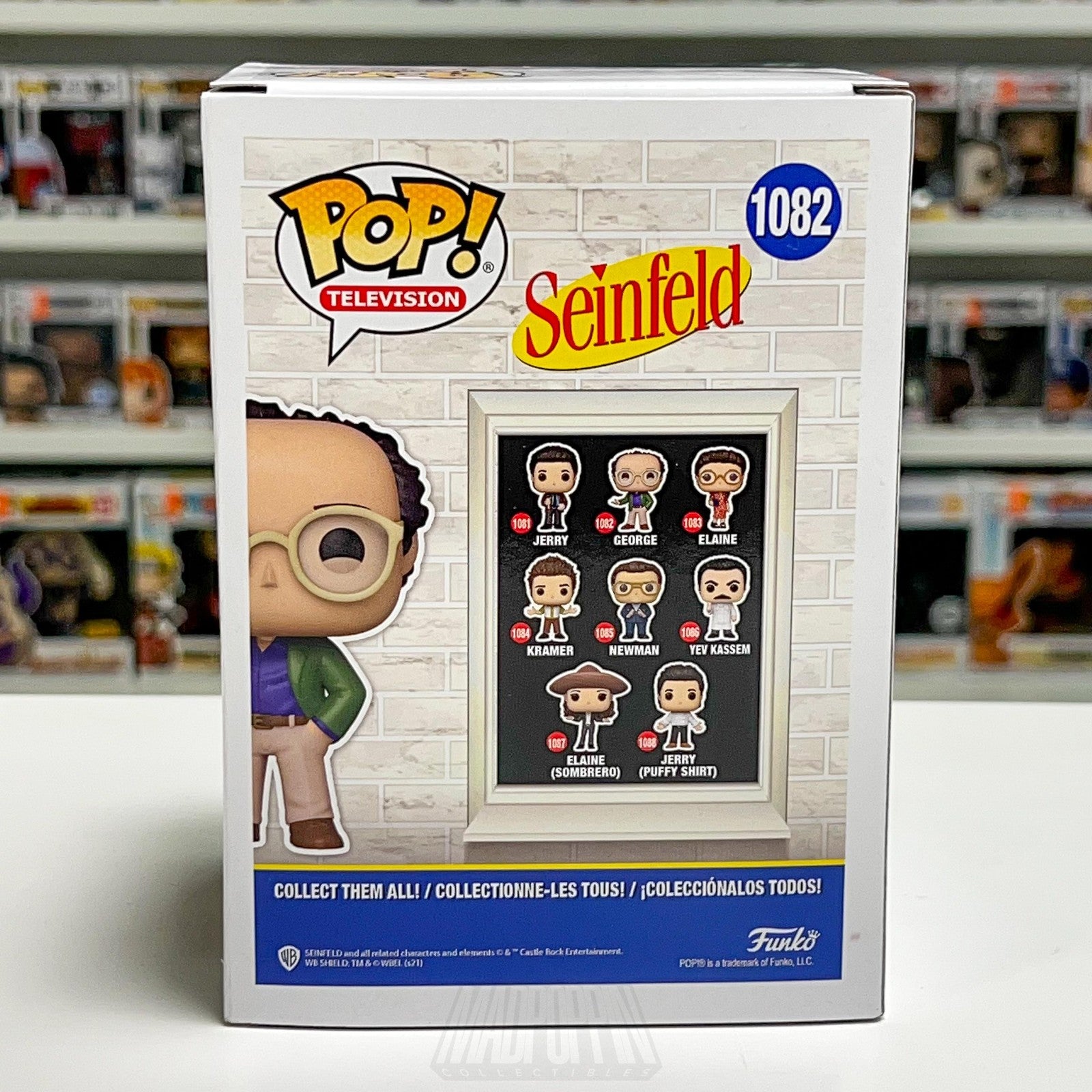 Funko Pop! Television Seinfeld #1082 George Costanza Toy Comedy Sitcom TV Show
