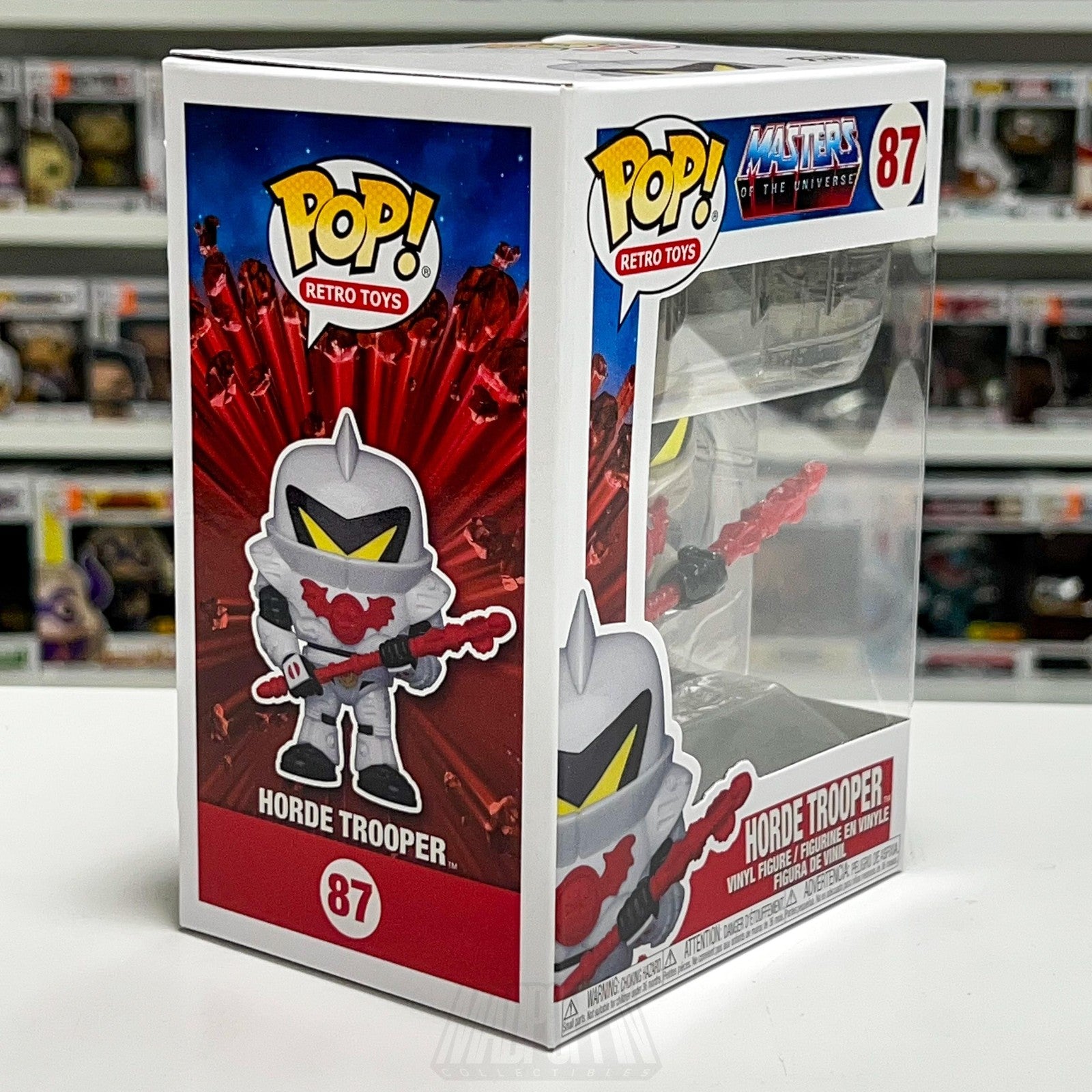 Funko Pop Masters of the Universe Horde Trooper 87 Retro Toys Vinyl Figure MOTU