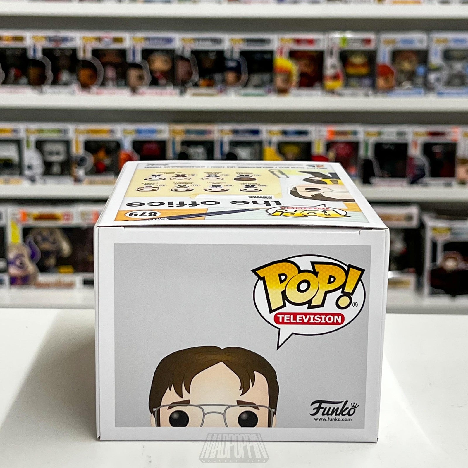 Funko Pop The Office Jim Halpert Dwight Disguise 879 BoxLunch Exclusive New