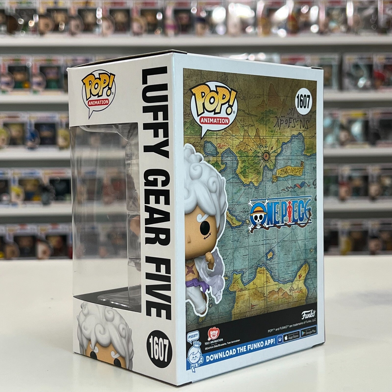 Funko Pop Anime One Piece Luffy Gear Five 1607