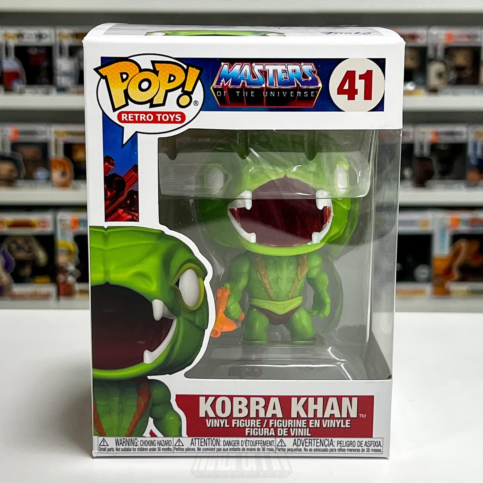 Funko Pop Masters of the Universe MOTU Kobra Khan #41 Retro Vinyl Figure NIB Toy
