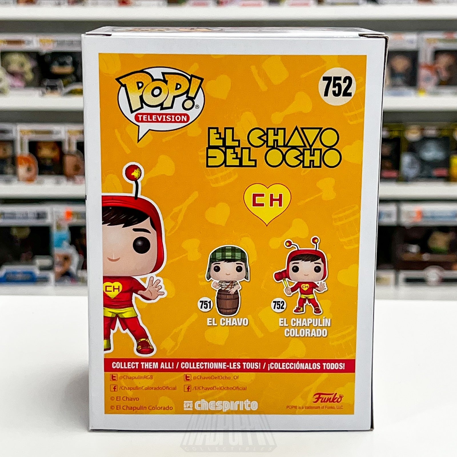 Funko Pop Television El Chapulin Colorado 752 Red Grasshopper Mexican Toy Figure3