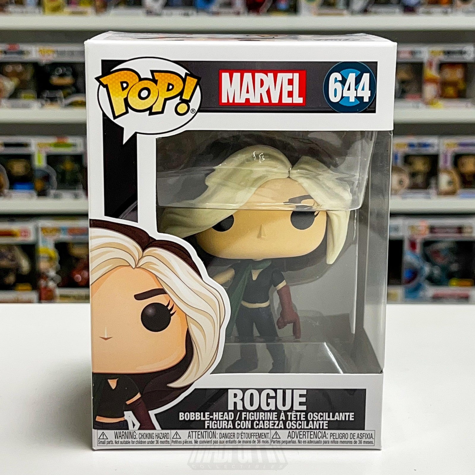 Funko Pop Marvel Rogue 644 X-Men The Last Stand Mutant BobbleHead Figure Toy NIB