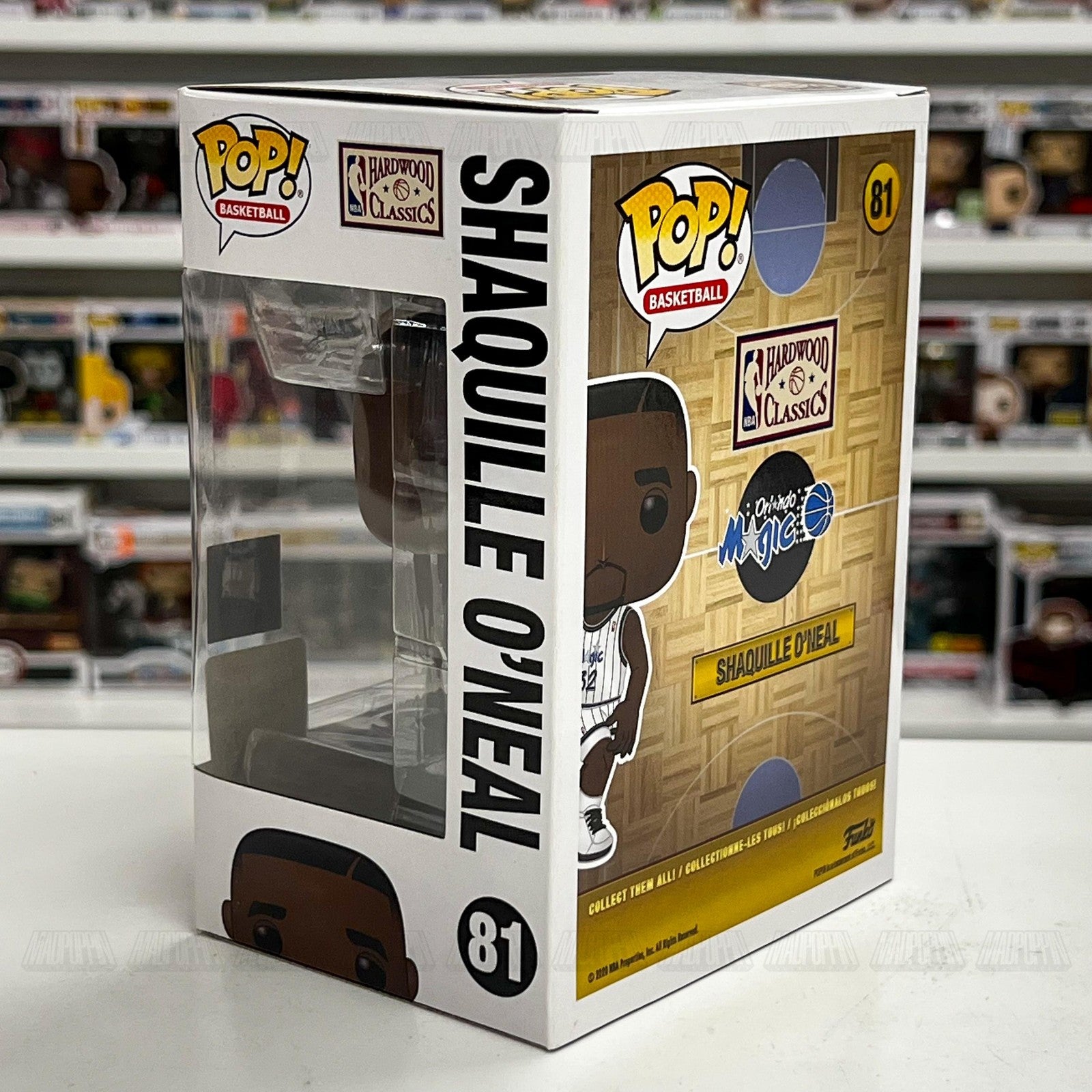 Funko Pop NBA Shaquille O'Neal 81 Orlando Magic Vinyl Figure Basketbal