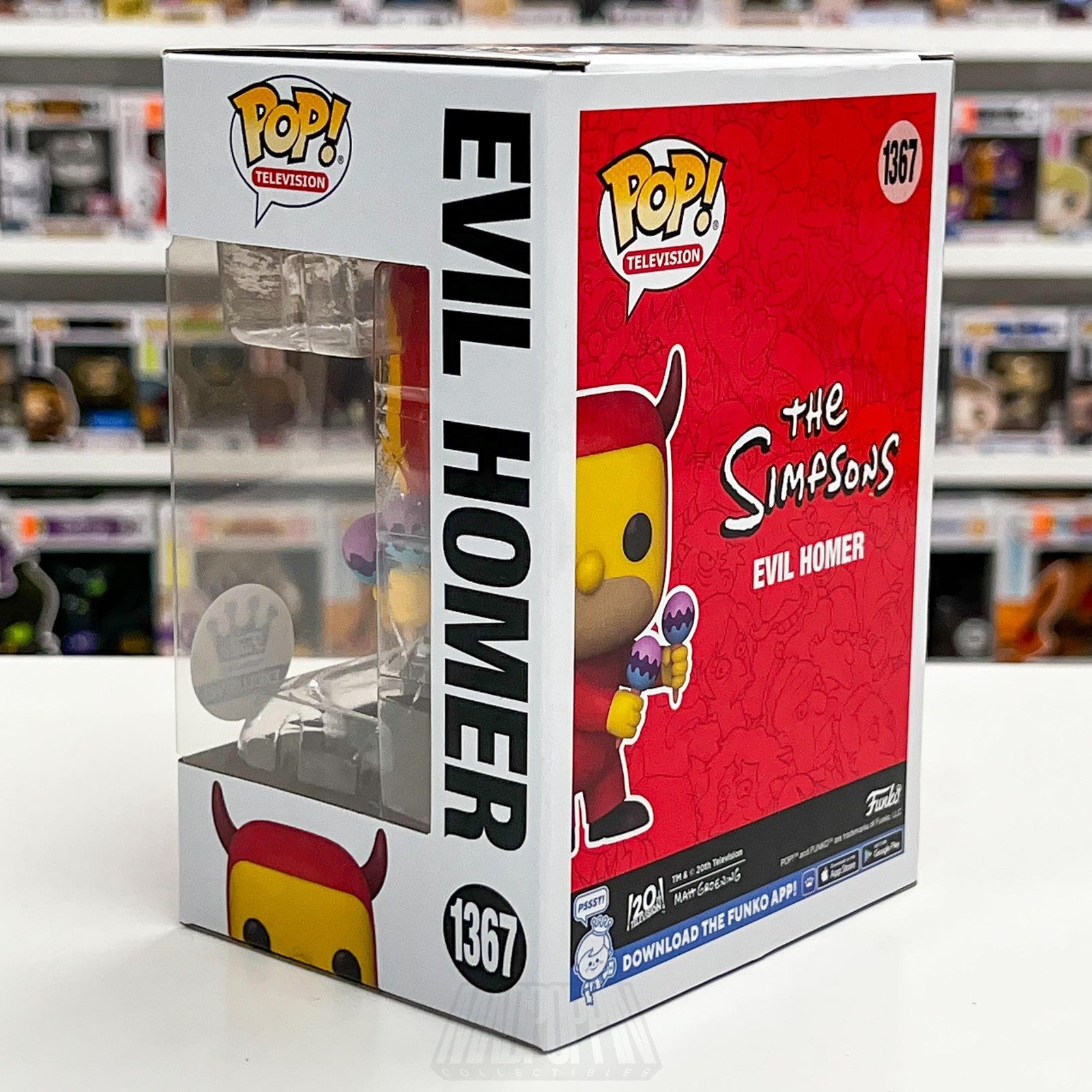 Funko Pop Television The Simpsons Evil Homer 1367 Vinyl Figure Funko Exclusive2