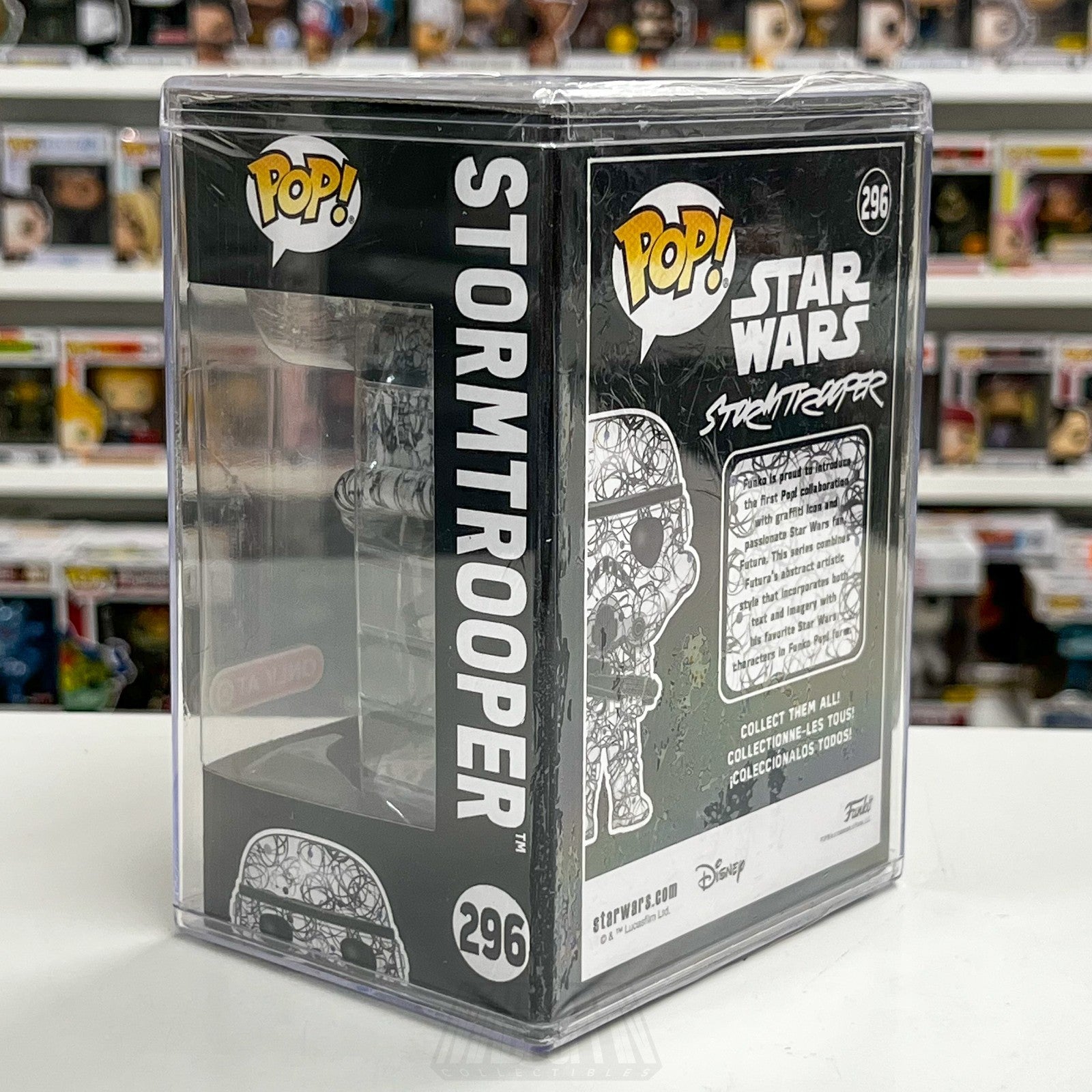 Funko Pop Star Wars Imperial Stormtrooper Futura Target 296 Empire Toy Figure2