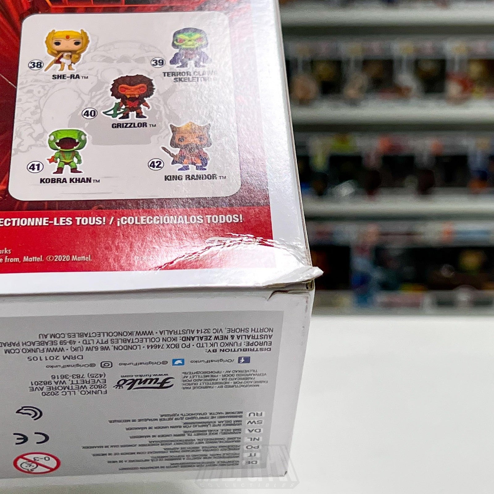 Funko Pop Retro Toys Masters of the Universe King Randor 42 Vinyl Figure MOTU