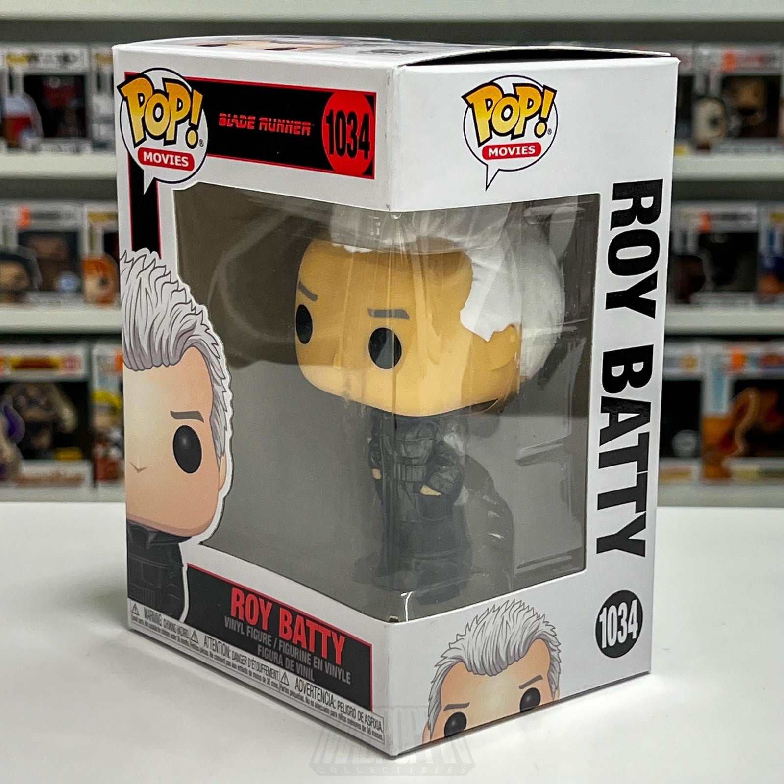 Funko Pop! Movies Blade Runner Roy Batty #1034 Figure Ridley Scott Toy SciFi NIB