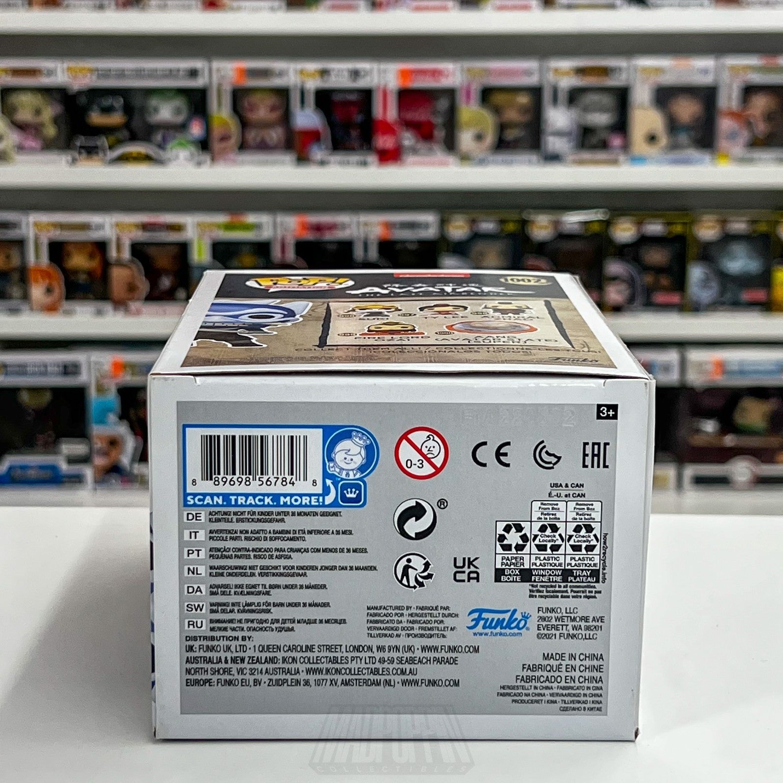 Funko Pop Animation Avatar Last Airbender The Blue Spirit Hot Topic 1002 Figure7