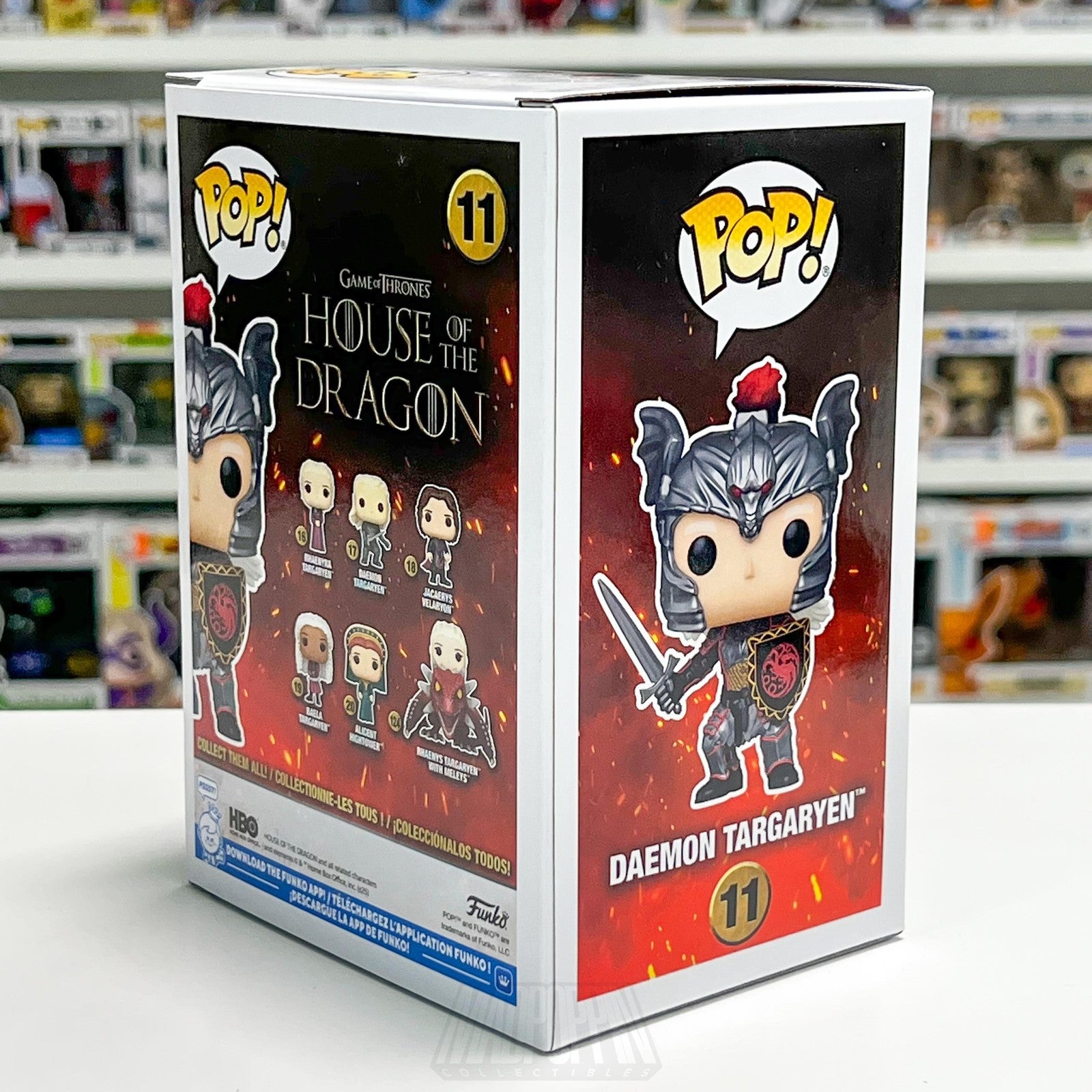 Funko Pop House of the Dragon Daemon Targaryen 11 WonderCon Limited Edition GOT
