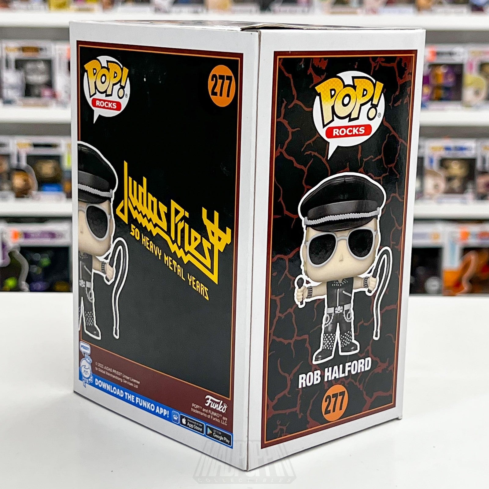 Funko Pop Rocks Judas Priest Rob Halford #277 Vinyl Figure 50 Heavy Metal Years4