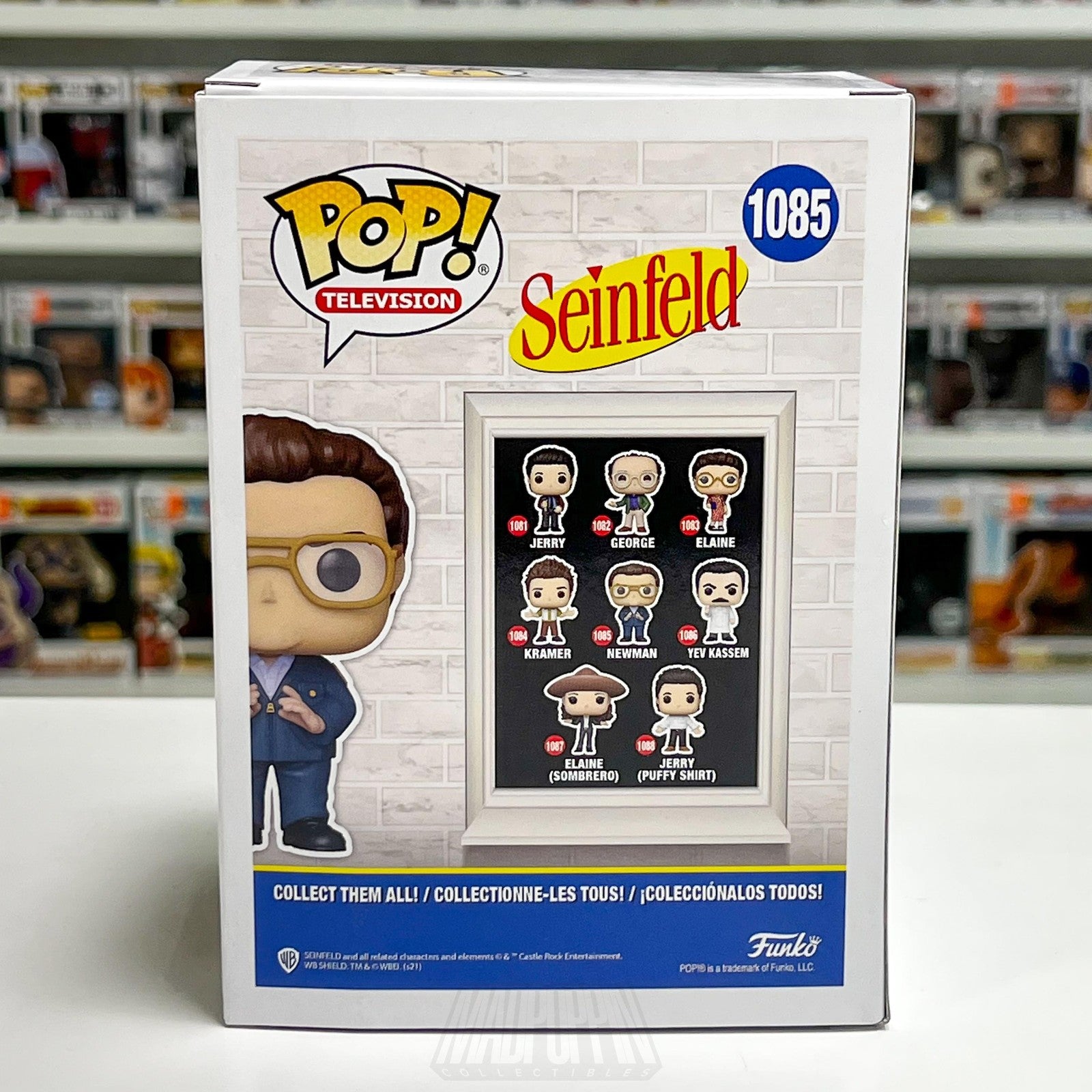 Funko Pop! Television Seinfeld 1085 Newman Vinyl Figure Toy Comedy Sitcom TV MIB