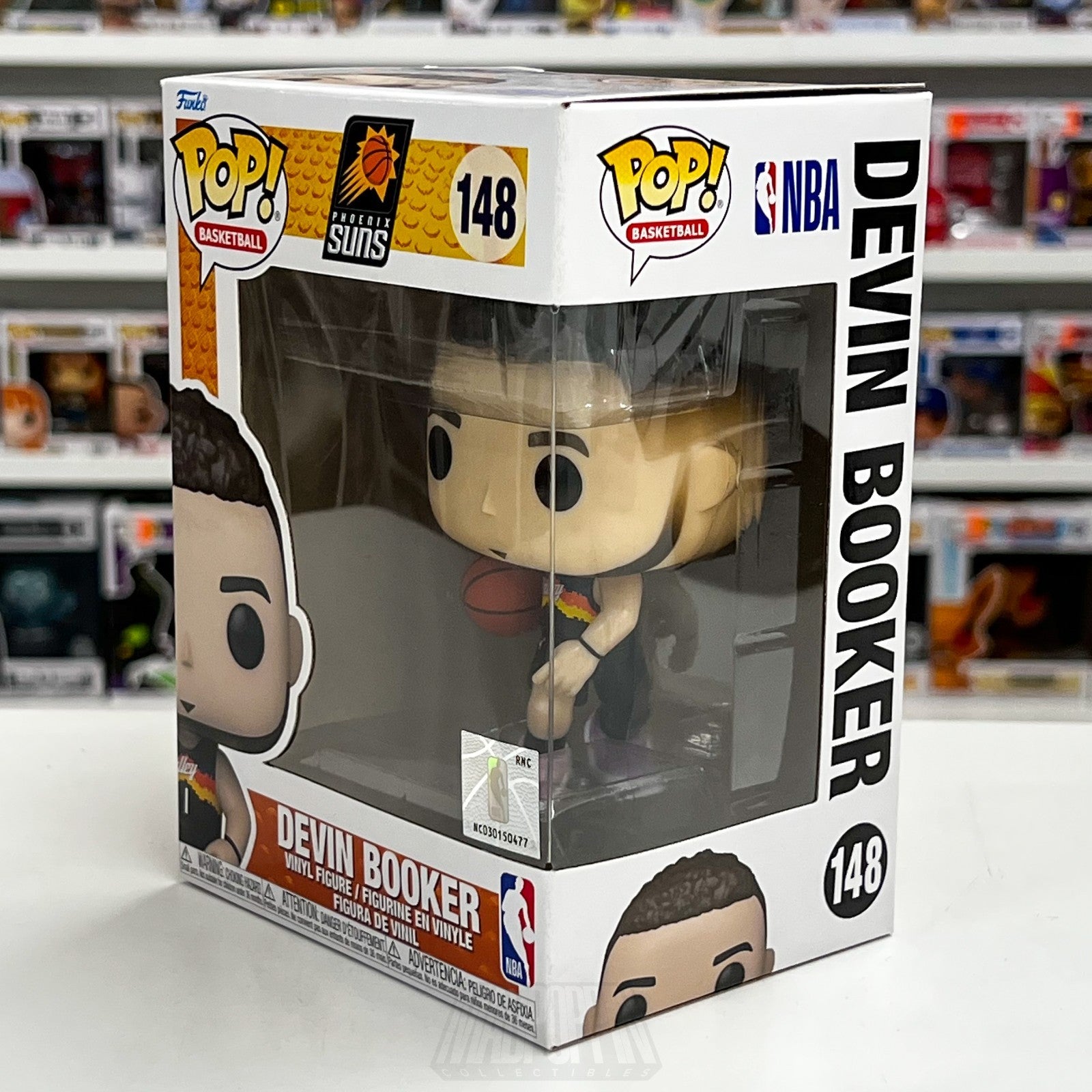 Funko Pop Basketball NBA Phoenix Suns Devin Booker 148 Star Guard Vinyl Figure1