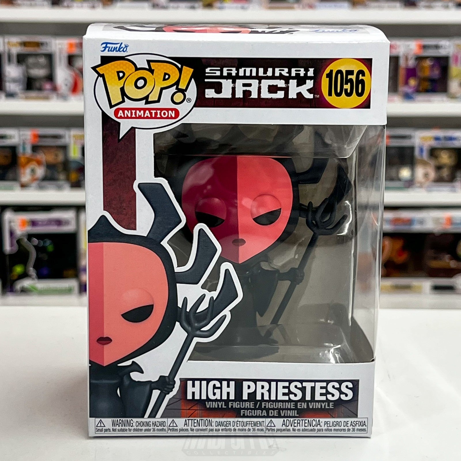 Funko Pop Animation Samurai Jack High Priestess 1056 Figure Cartoon Network0