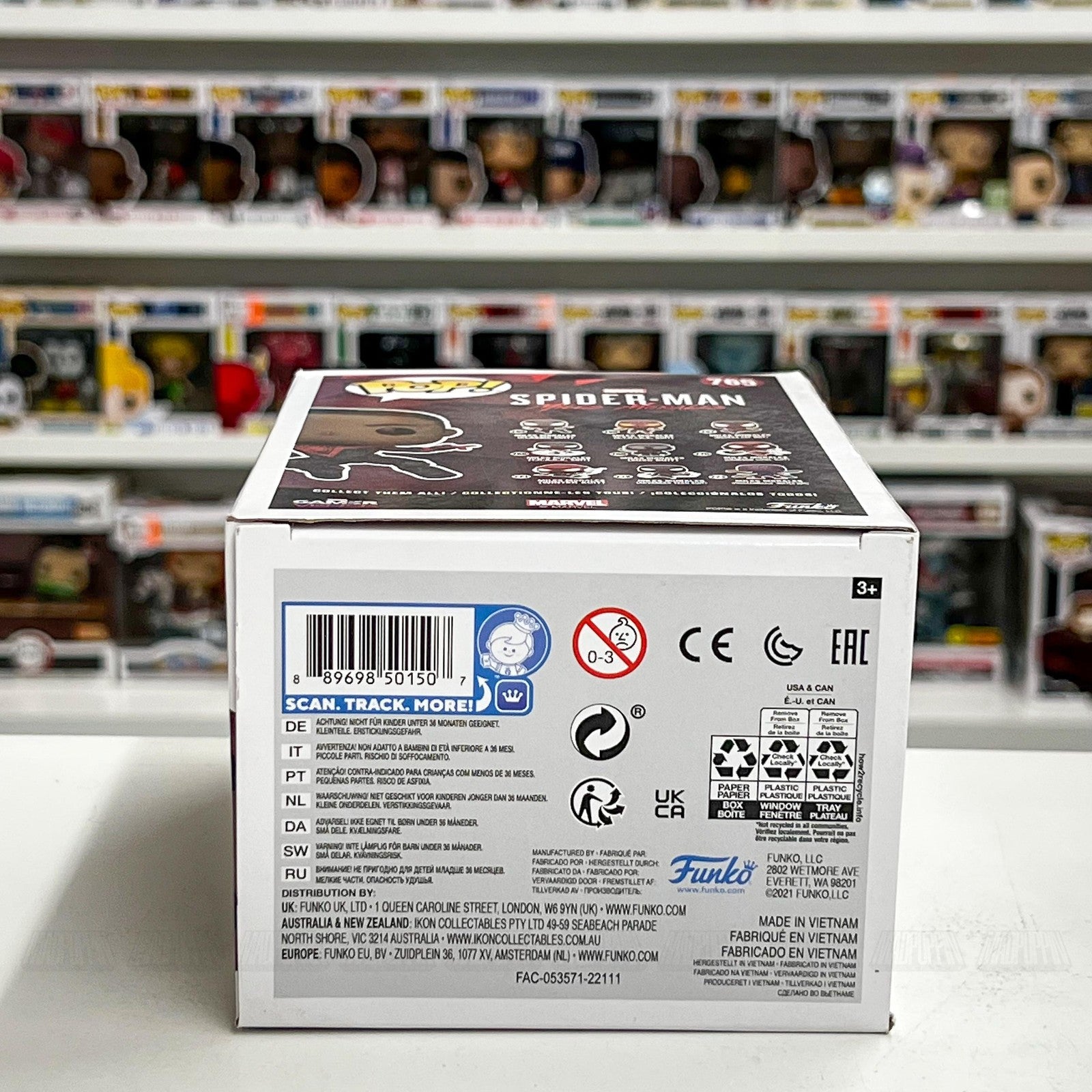 Funko Pop Marvel Spider-Man Miles Morales Classic Suit CHASE 765 Gamerverse