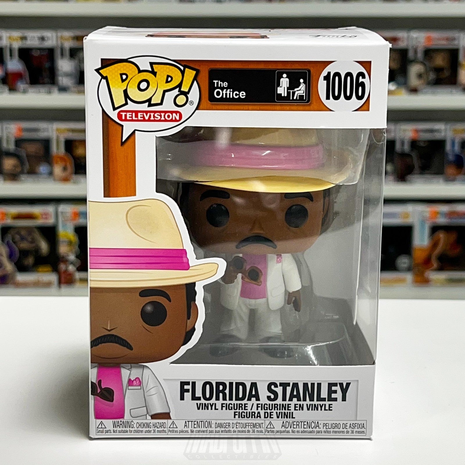 Funko Pop Television The Office Florida Stanley 1006 Vinyl Figure New Toy TV NIB