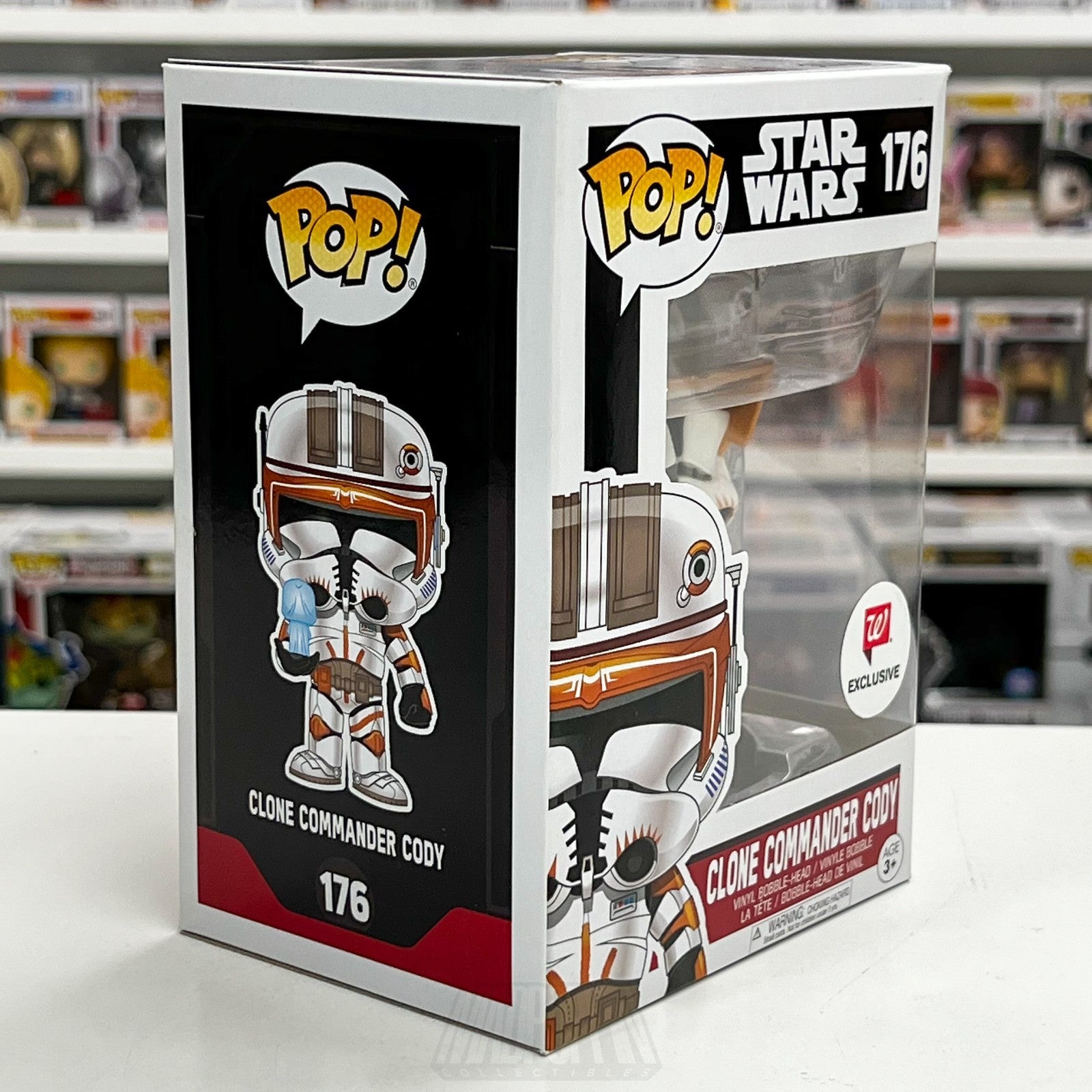 Funko Pop Star Wars Clone Commander Cody Walgreens 176 Troopers Toy Vinyl Figure5