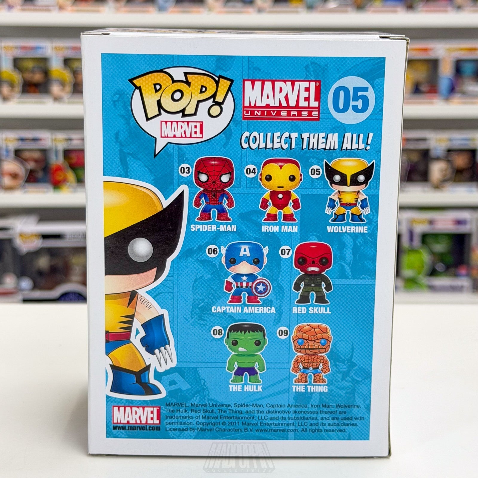 Funko Pop Marvel Universe Wolverine Brown Suit 05 X-Men Mutant Toy Vinyl Figure3