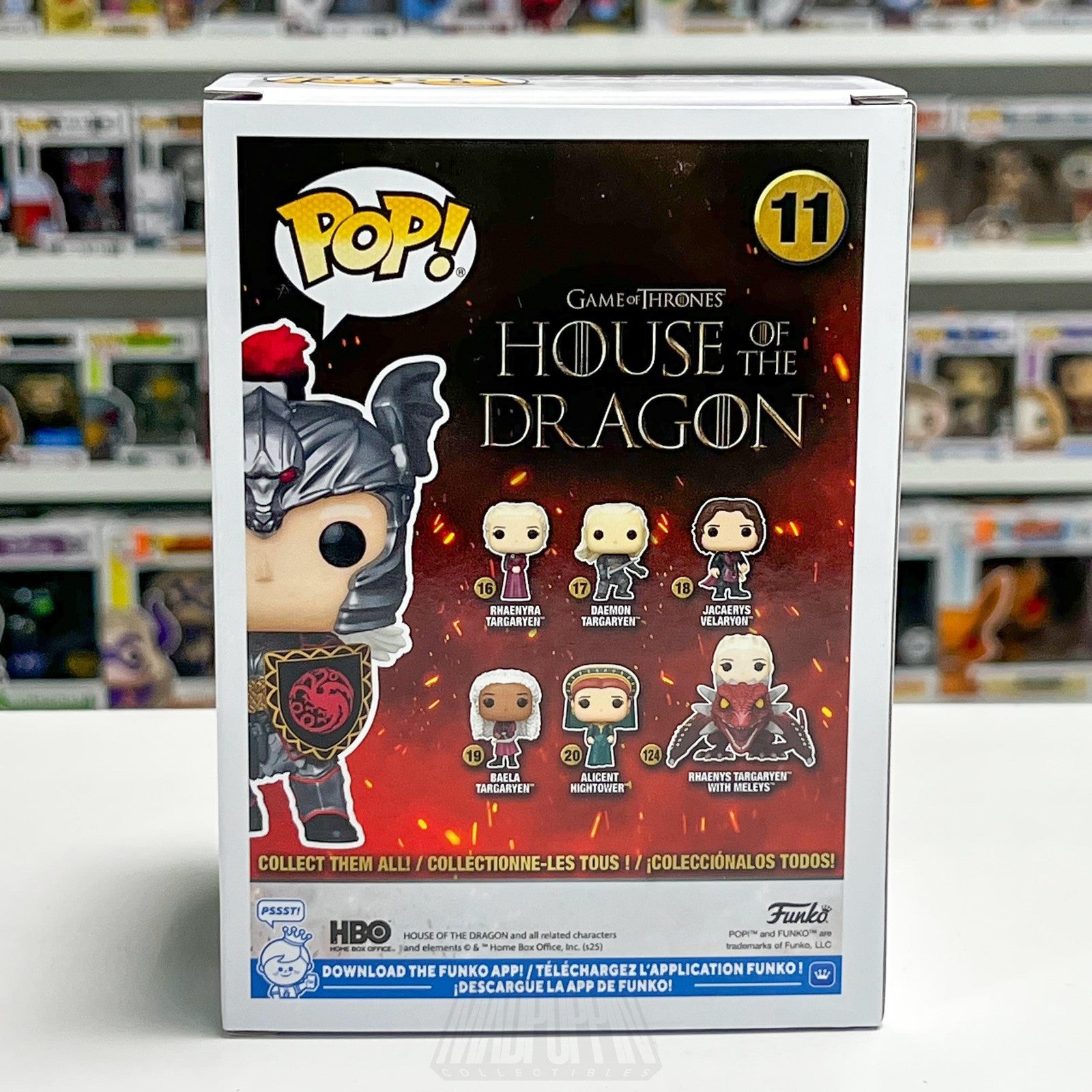 Funko Pop House of the Dragon Daemon Targaryen 11 WonderCon Limited Edition GOT