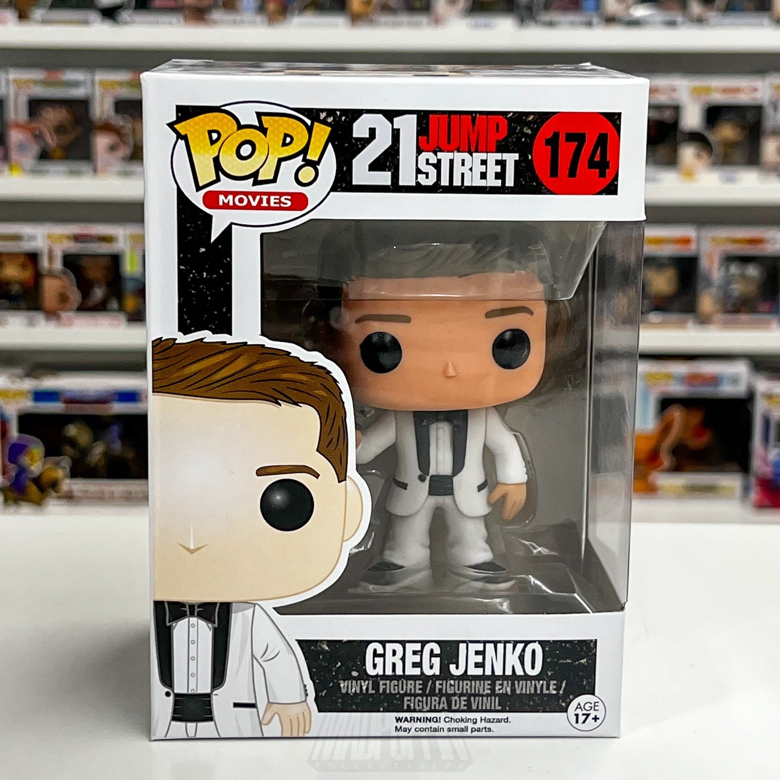 Funko Pop Movies 21 Jump Street Greg Jenko 174 Buddy Cop Comedy Toy Vinyl Figure0