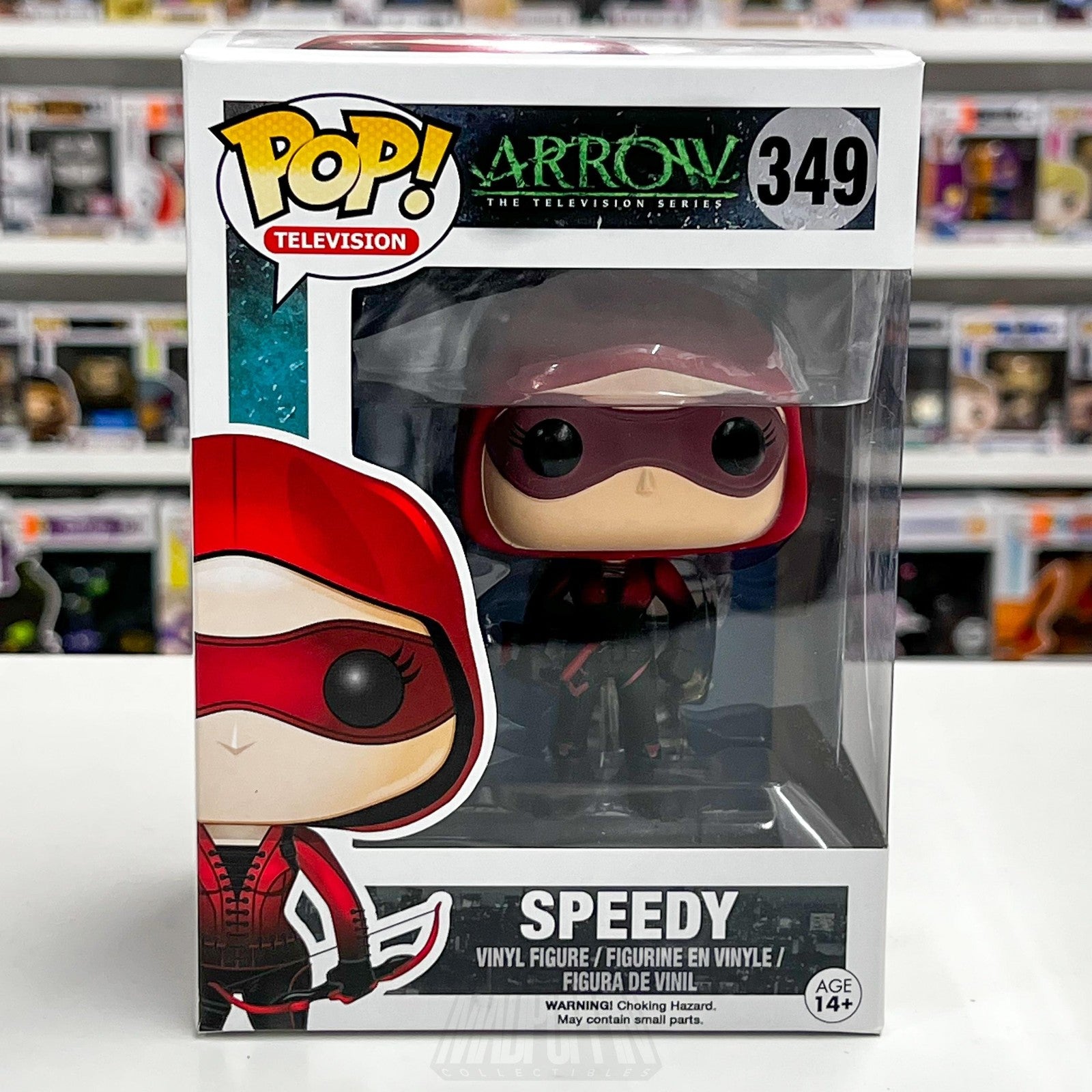 Funko Pop Television Arrow Speedy #349 Vinyl Figure DC Comics Boxed Collectible0