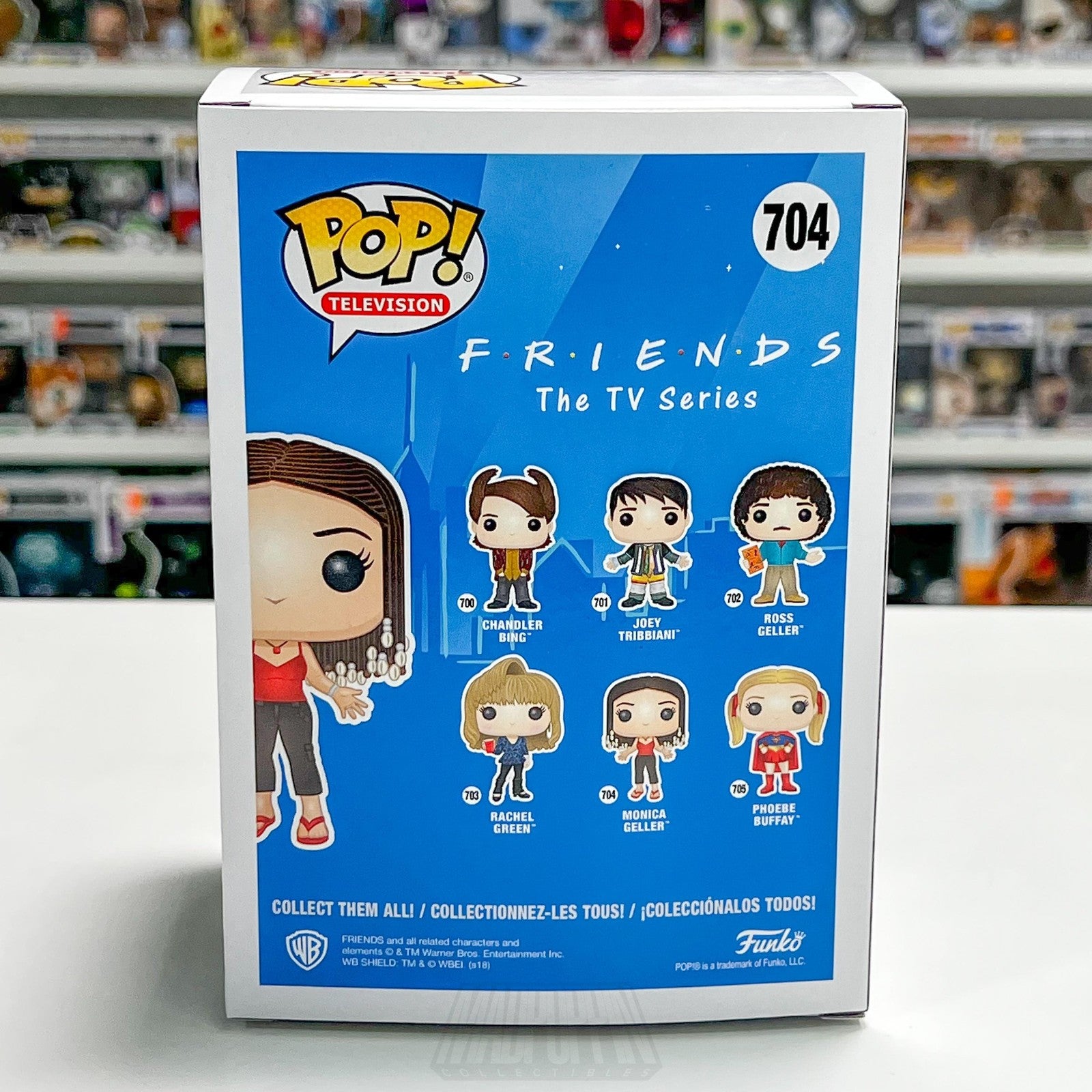 Funko Pop Television Friends Monica Geller 704 BOX ONLY NO FIGURE NO INSERT Mint
