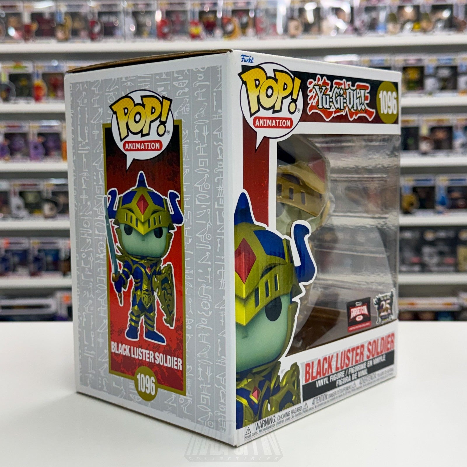 Funko Pop Anime Yu Gi Oh Black Luster Soldier Target Con 1096 TCG 6 Inch Figure5