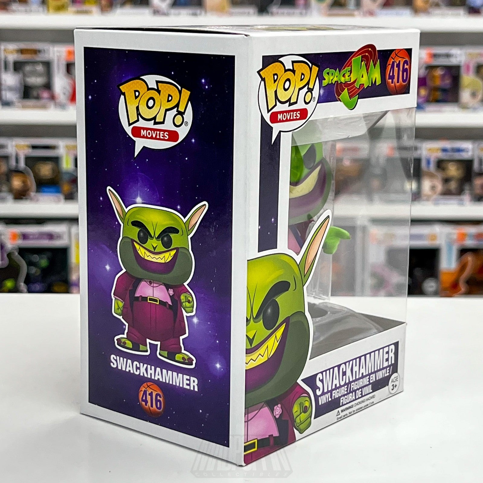 Funko Pop Movies Space Jam Swackhammer 416 Vinyl Figure with Box Collectible5