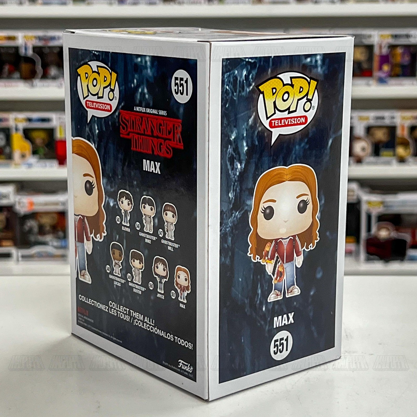 Funko Pop Stranger Things Max 551 Vinyl Figure Netflix TV Collectible New in Box