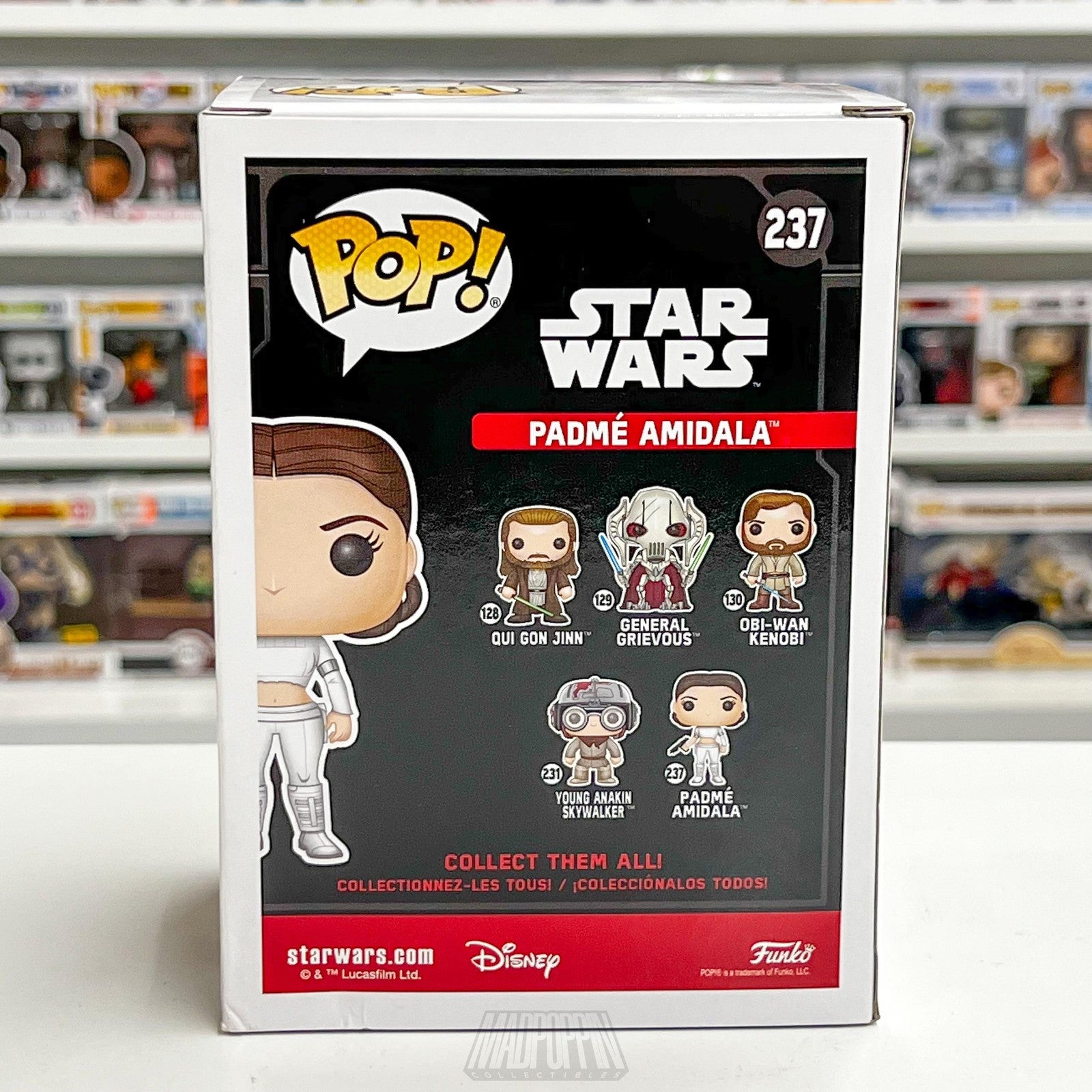 Funko Pop Star Wars Padmé Amidala Geonosis 237 Spring Convention 2018 Figure