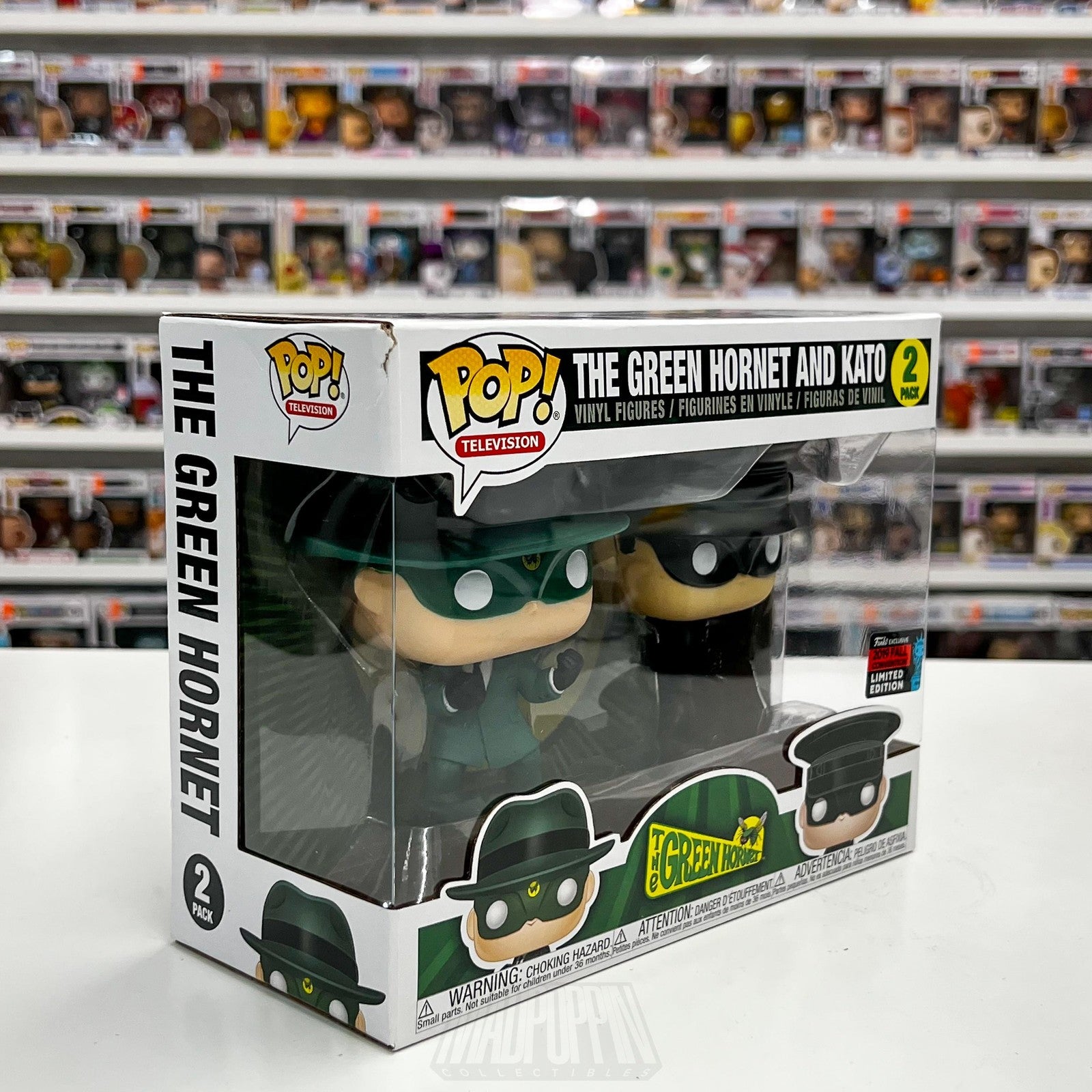 Funko Pop Television Green Hornet and Kato 2 Pack 2019 Fall Convention Limited5