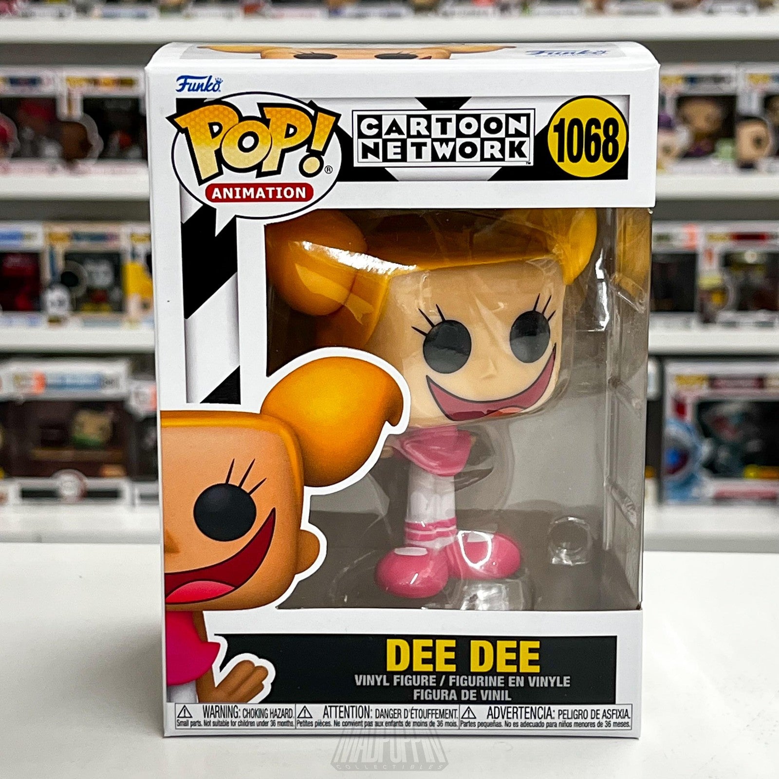 Funko Pop Animation Dee Dee 1068 Dexter's Laboratory Cartoon Network Vinyl