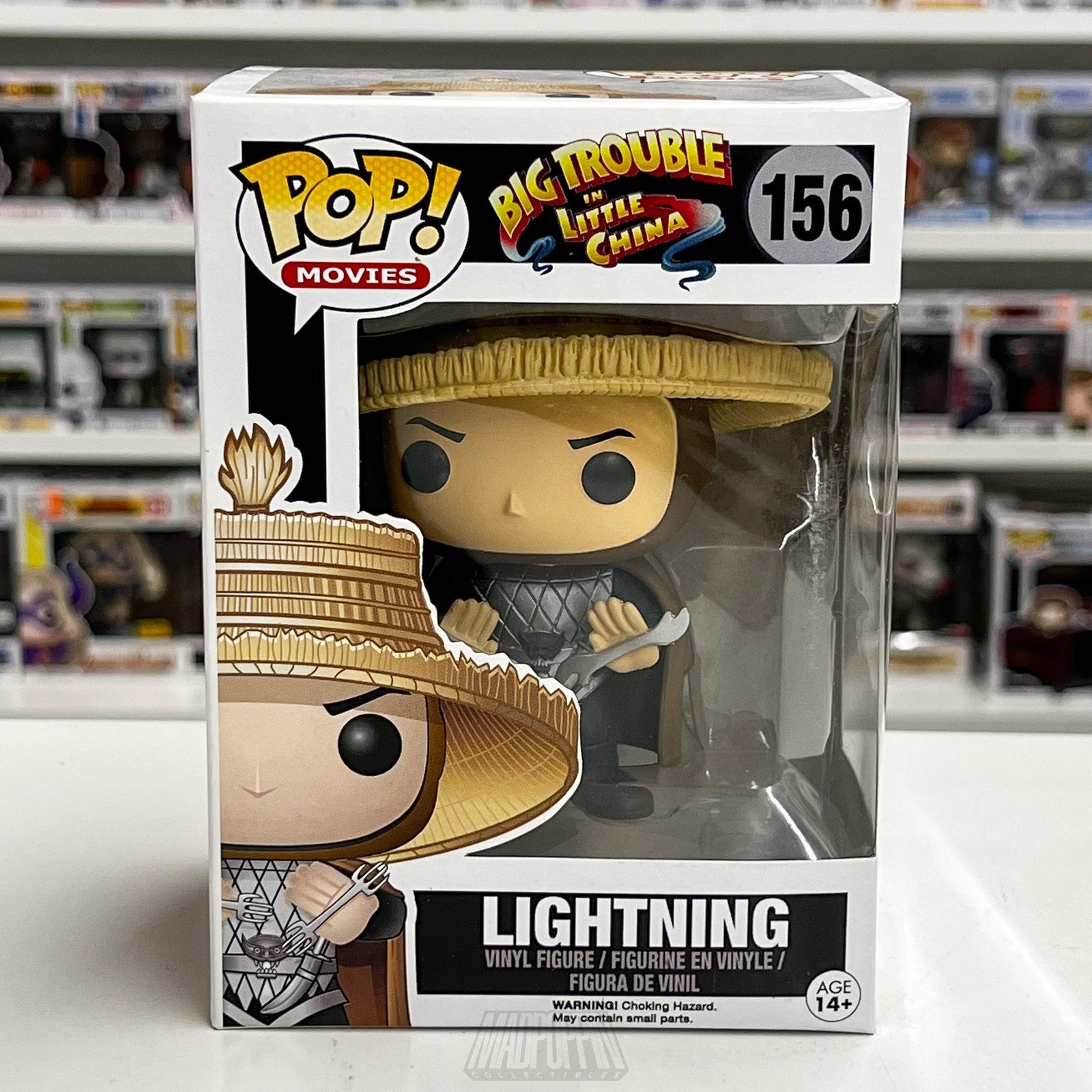 Funko Pop Lightning 156 Big Trouble in Little China Vinyl Figure New Collectible