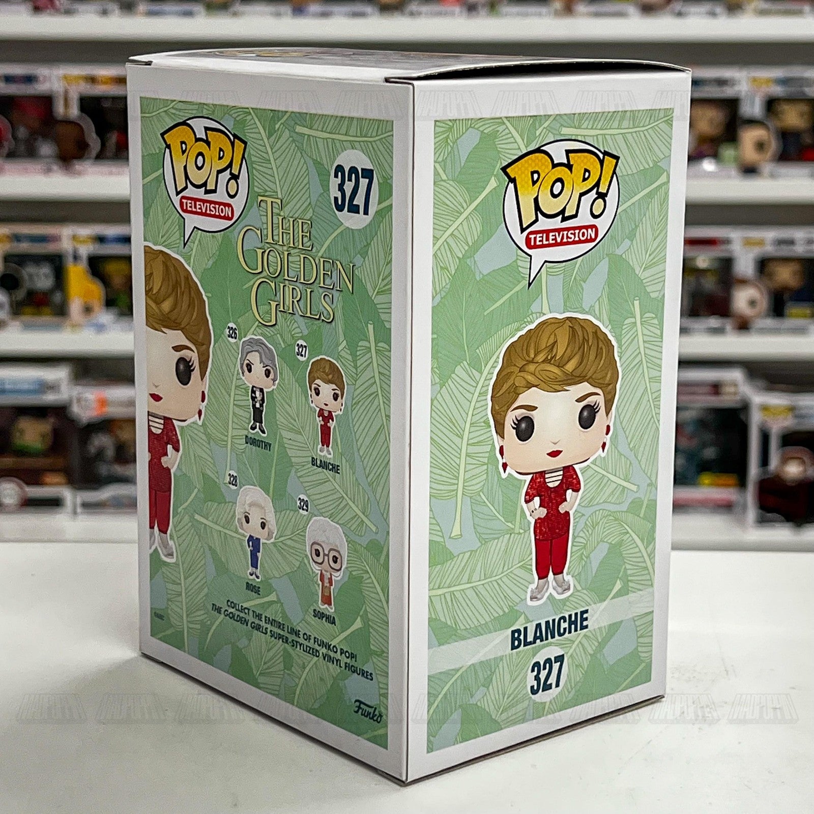 Funko Pop The Golden Girls Blanche 327 Vinyl Figure TV Collectible New