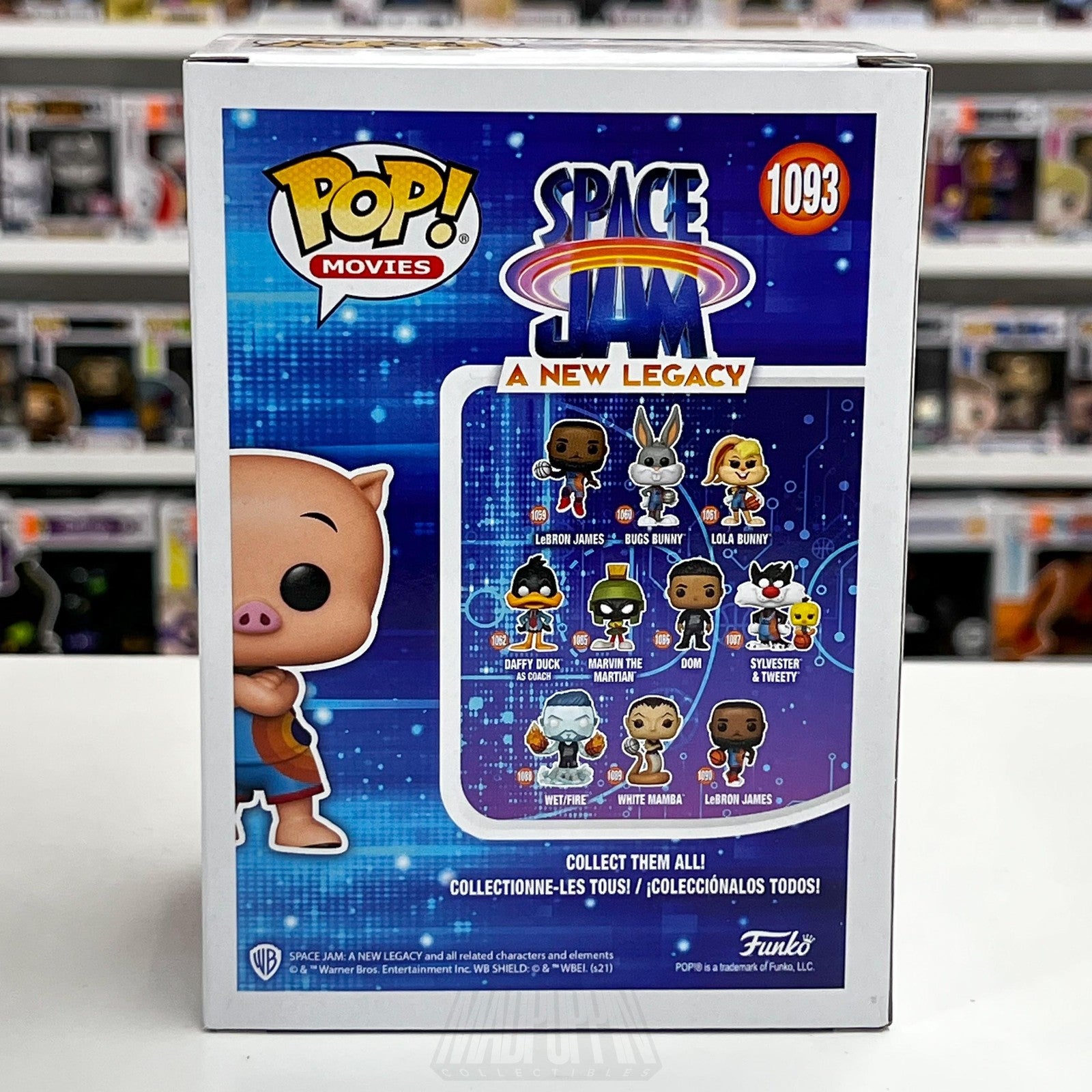 Funko Pop Movies Space Jam A New Legacy Porky Pig #1093 Vinyl Figure Exclusive3