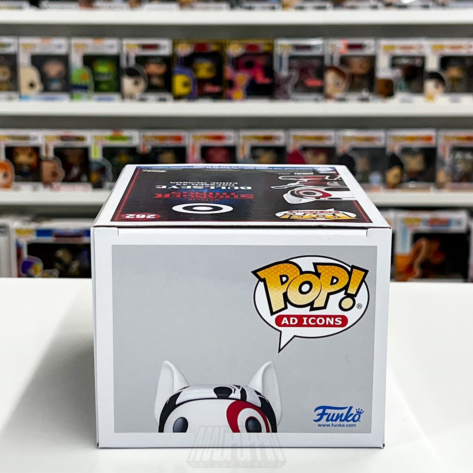Funko Pop Ad Icons Target Bullseye Dressed As Eddie Munson Target 262 Vinyl Toy6