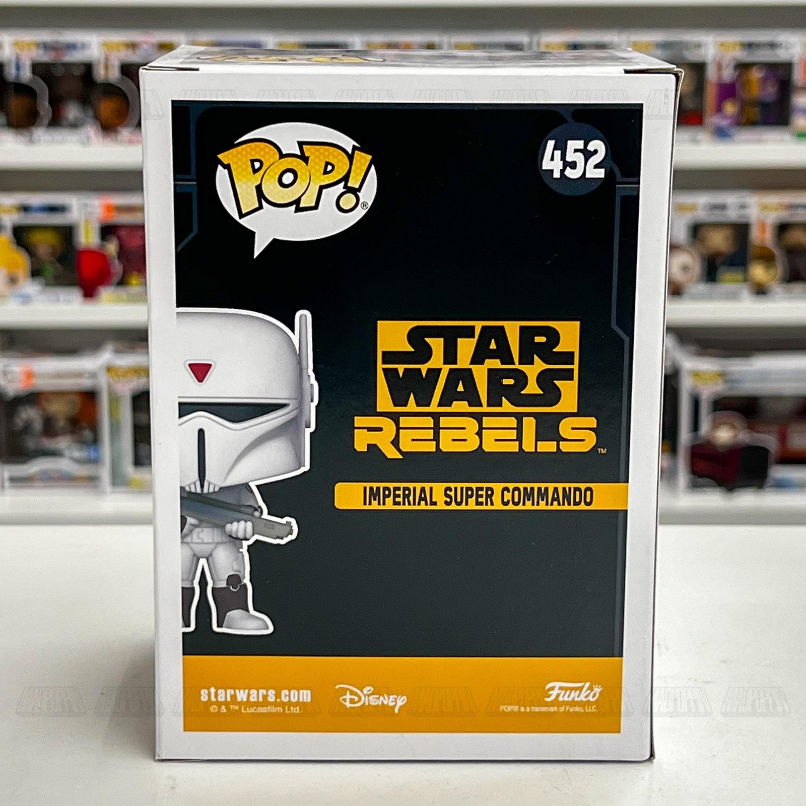 Funko Pop Star Wars Rebels Imperial Super Commando 452 Summer Convention