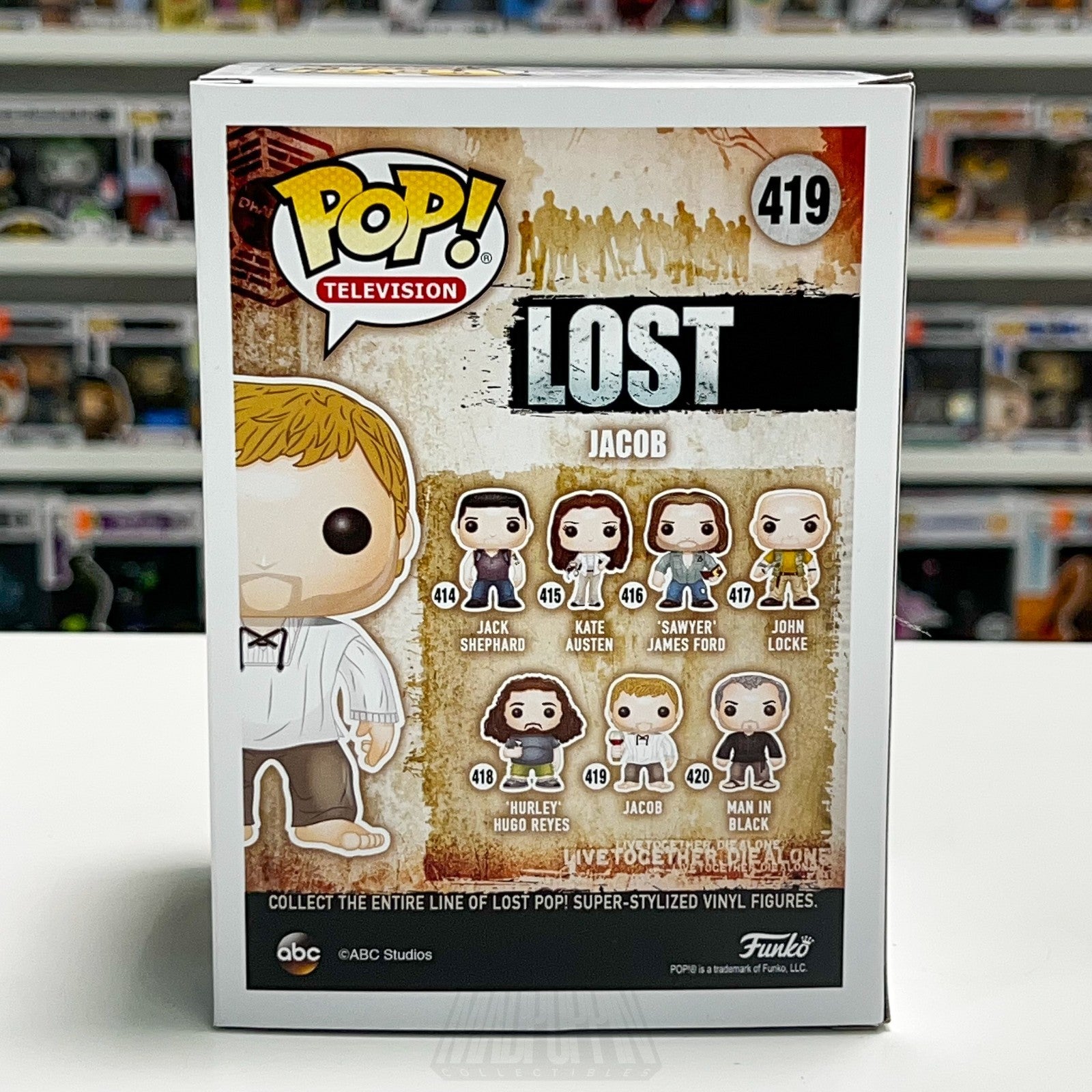 Funko Pop Television Lost Jacob 419 Vinyl Figure Science Fiction Adventure Drama3