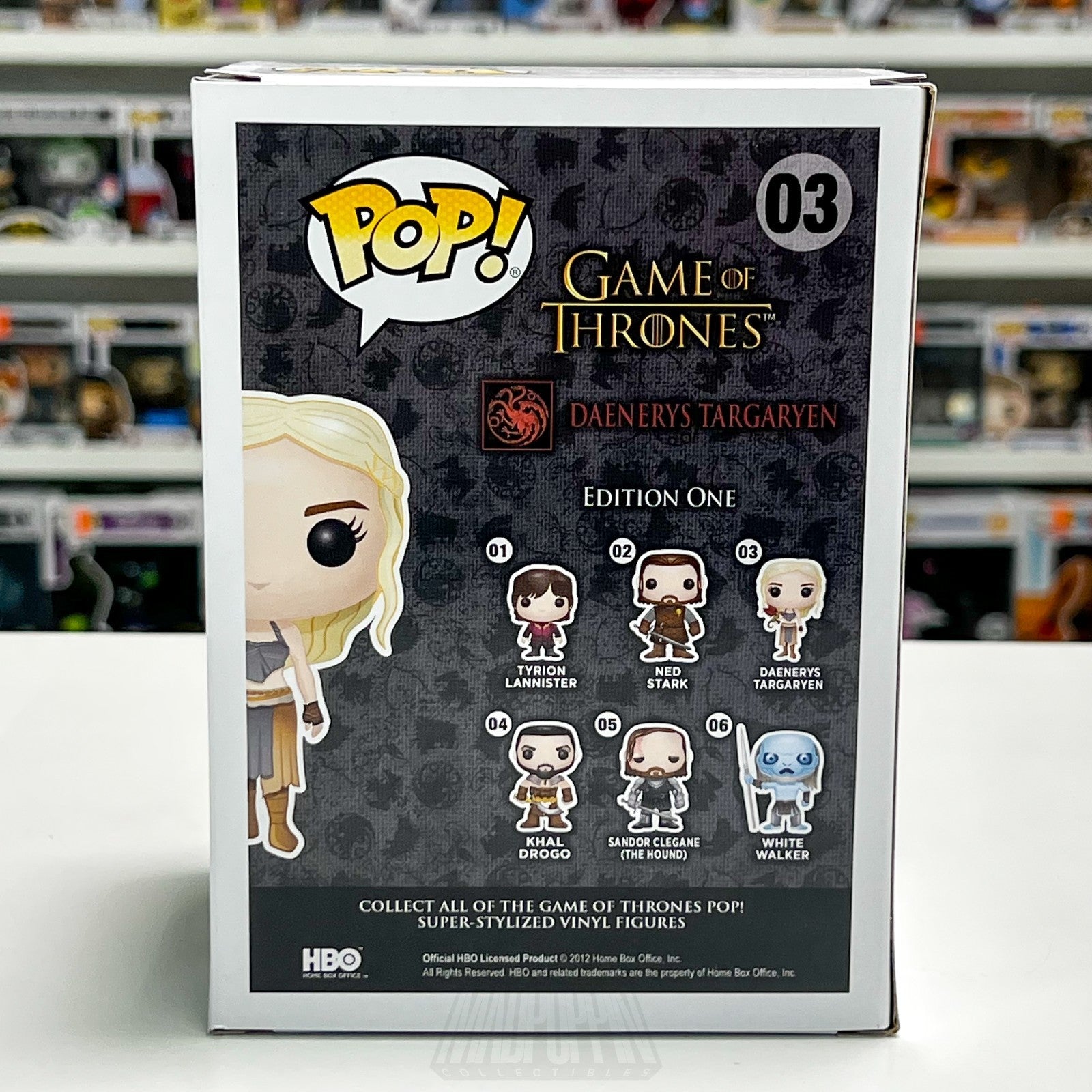 Funko Pop TV Game of Thrones Daenerys Targaryen Rhaegal 03 HBO Queen Stormborn3