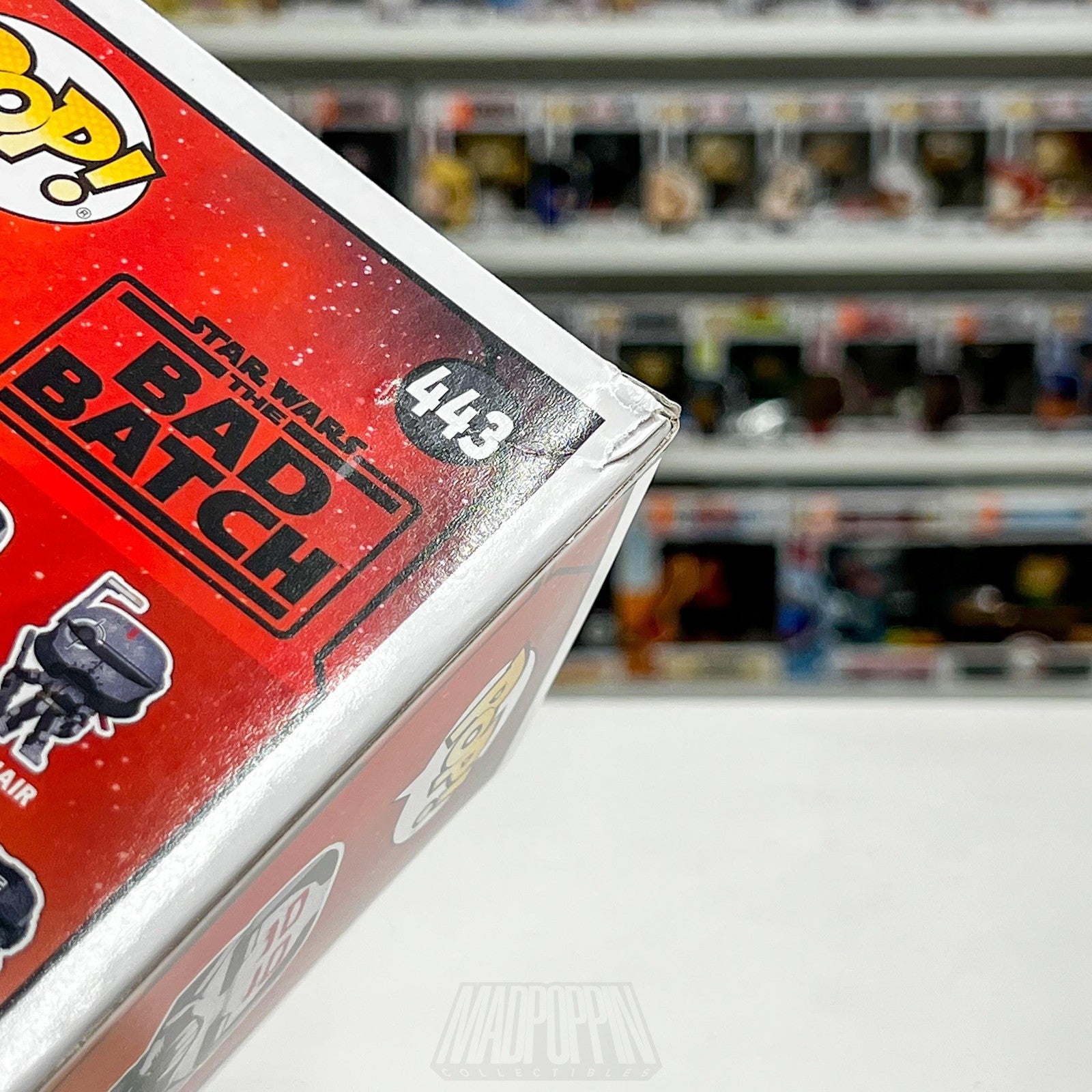 Funko Pop Star Wars The Bad Batch Wrecker 443 BobbleHead Figure Clone Troopers