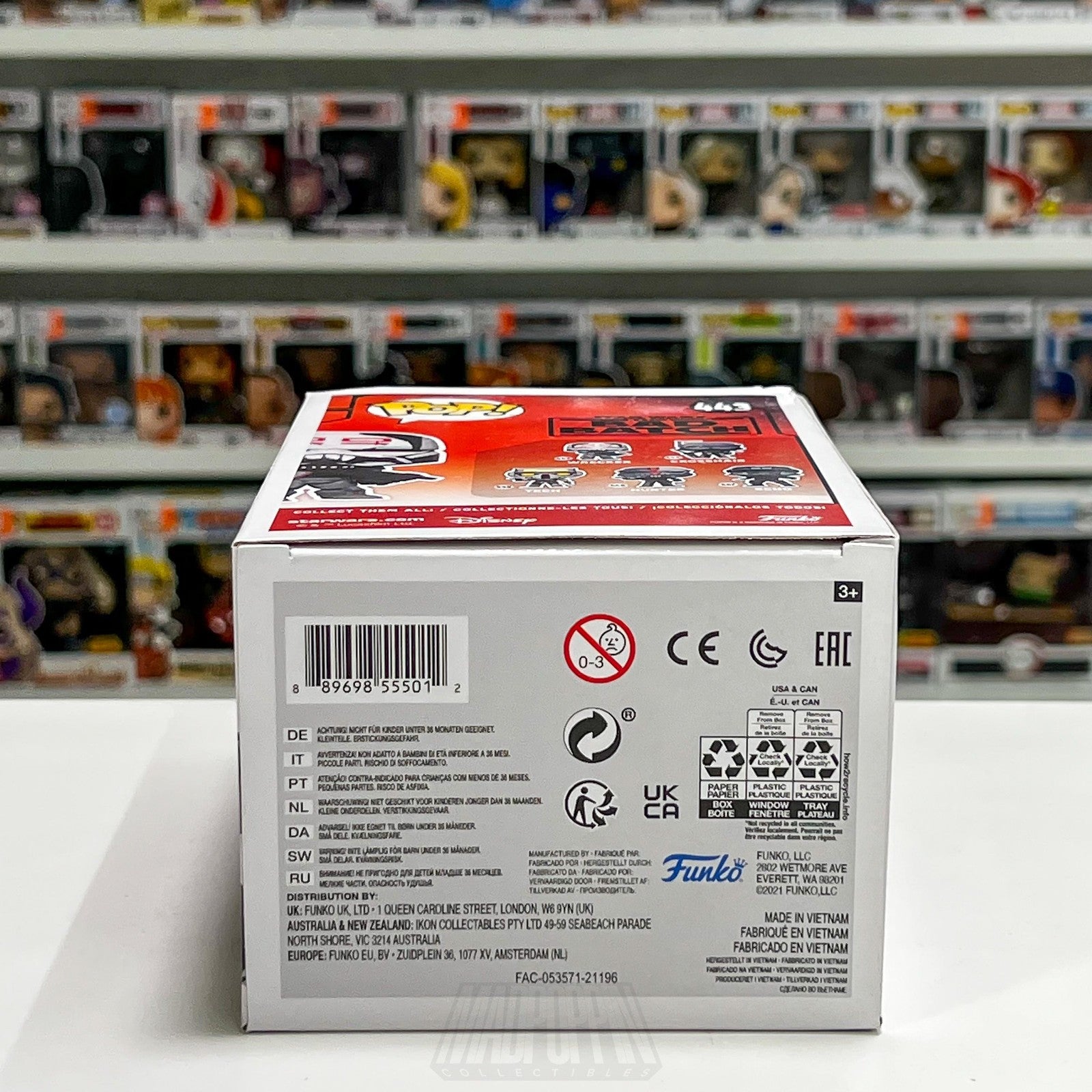 Funko Pop Star Wars The Bad Batch Wrecker 443 BobbleHead Figure Clone Troopers